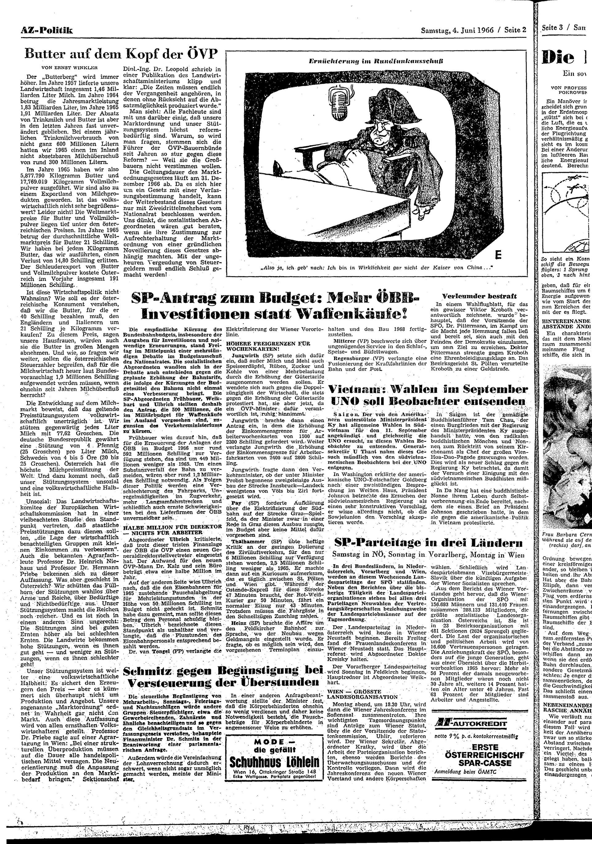 Ausgabe Sa. 04.06.1966, Seite 2