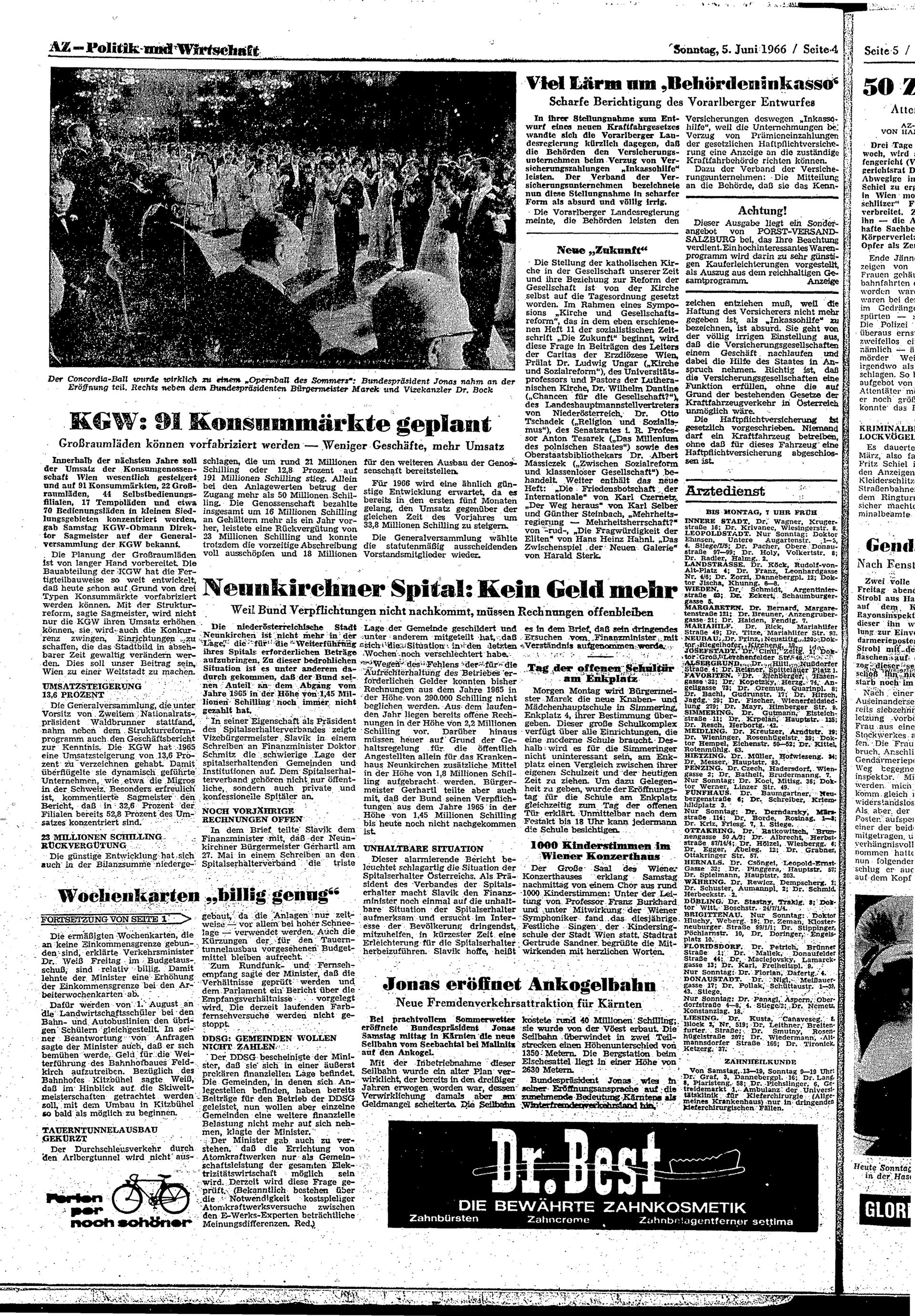 Ausgabe So. 05.06.1966, Seite 4