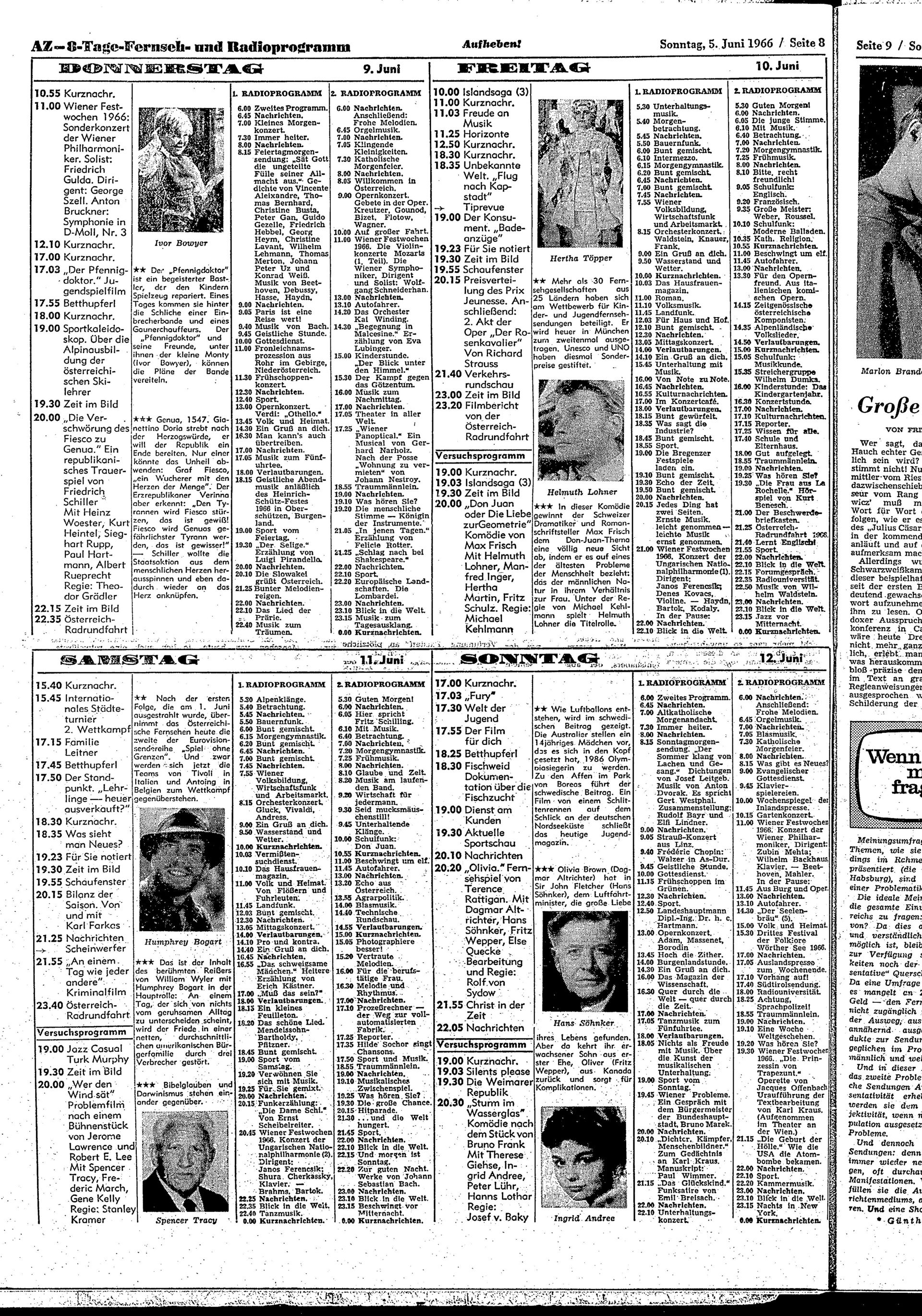 Ausgabe So. 05.06.1966, Seite 8