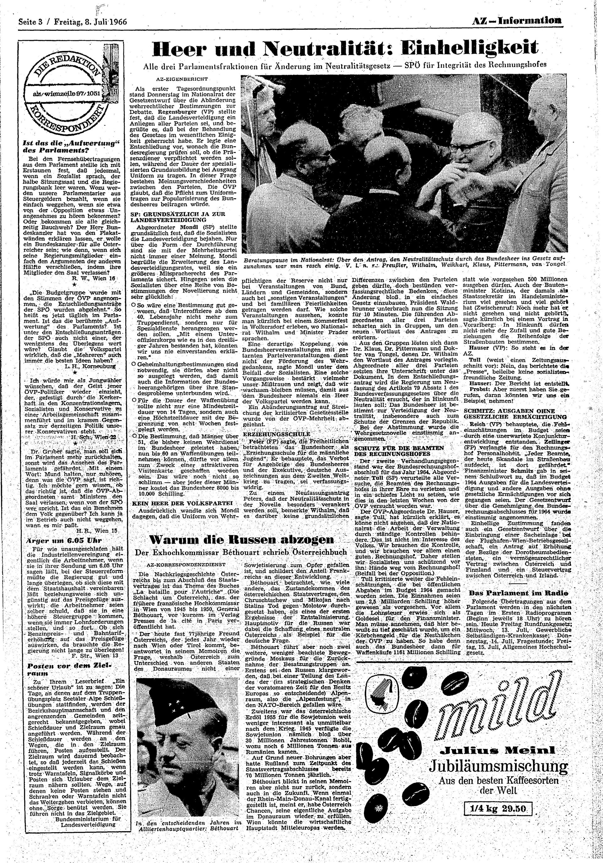 Ausgabe Fr. 08.07.1966, Seite 3