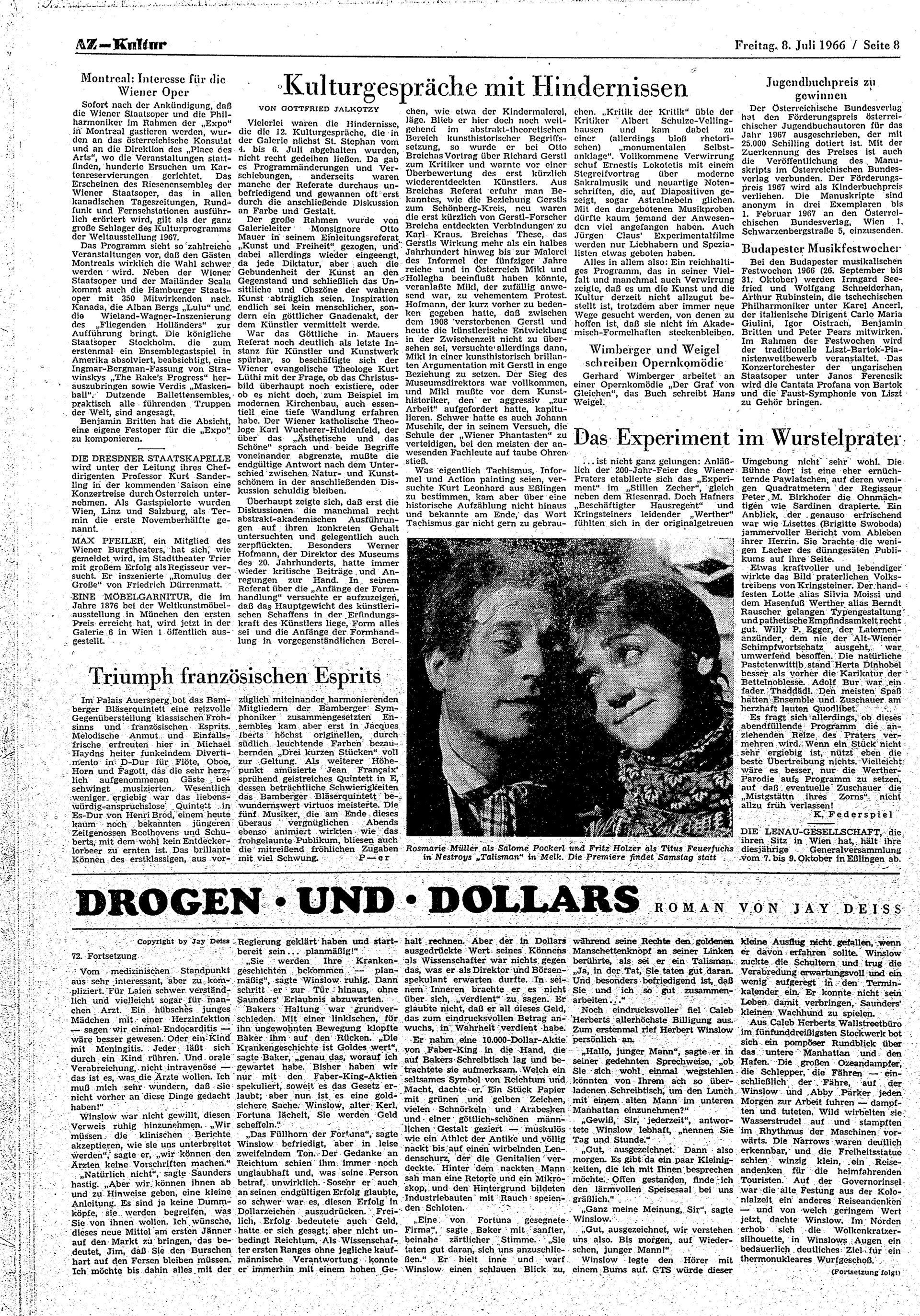 Ausgabe Fr. 08.07.1966, Seite 8