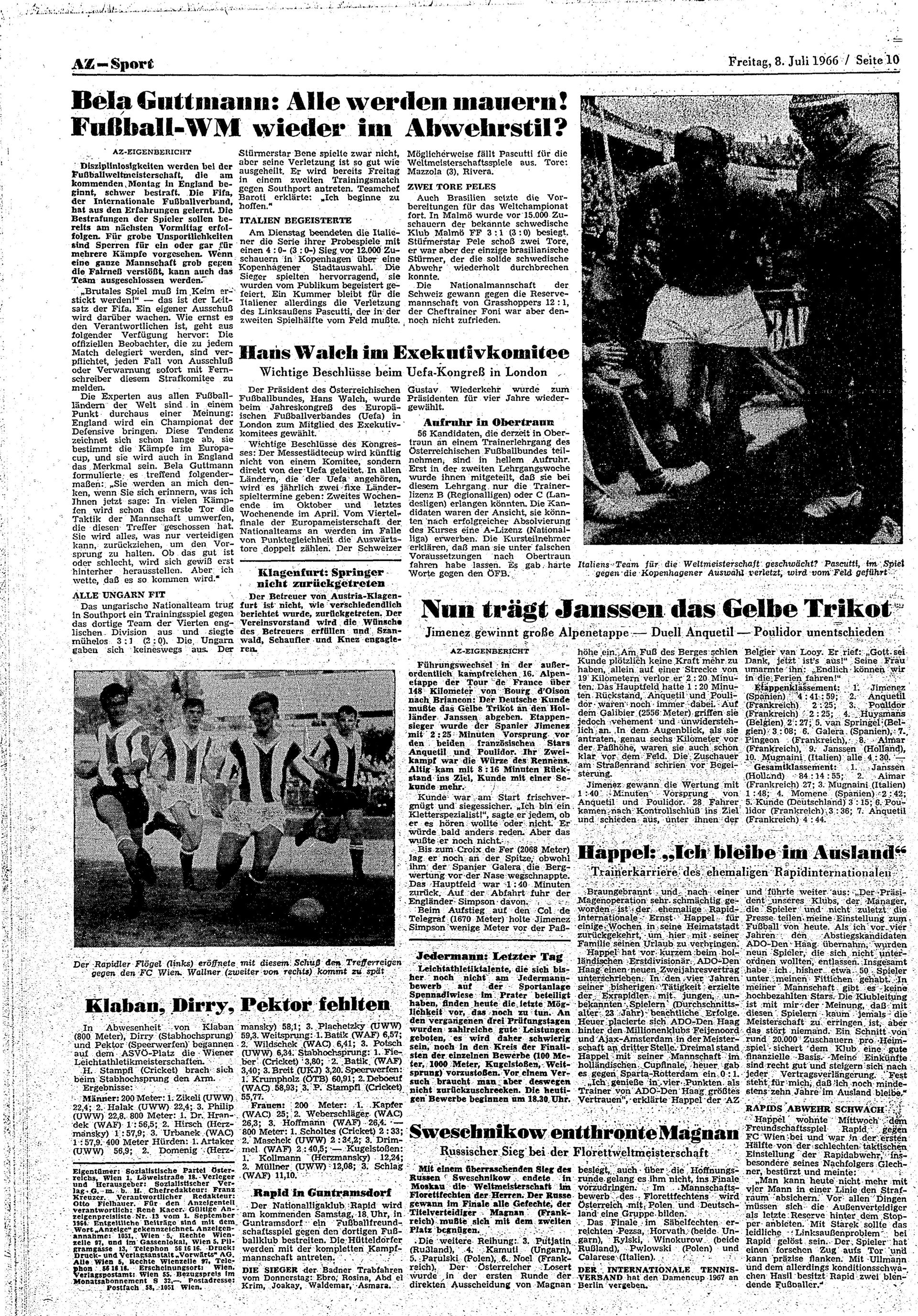 Ausgabe Fr. 08.07.1966, Seite 10