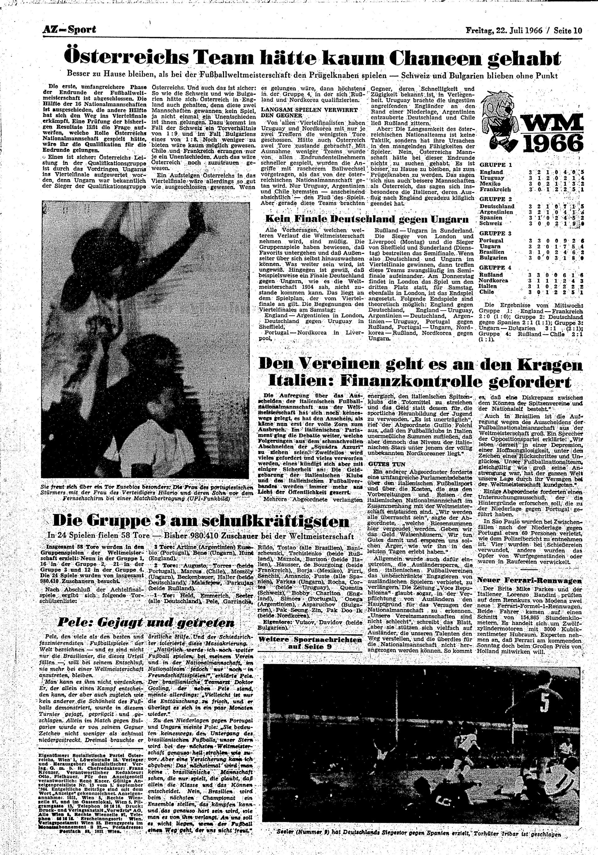Ausgabe Fr. 22.07.1966, Seite 10