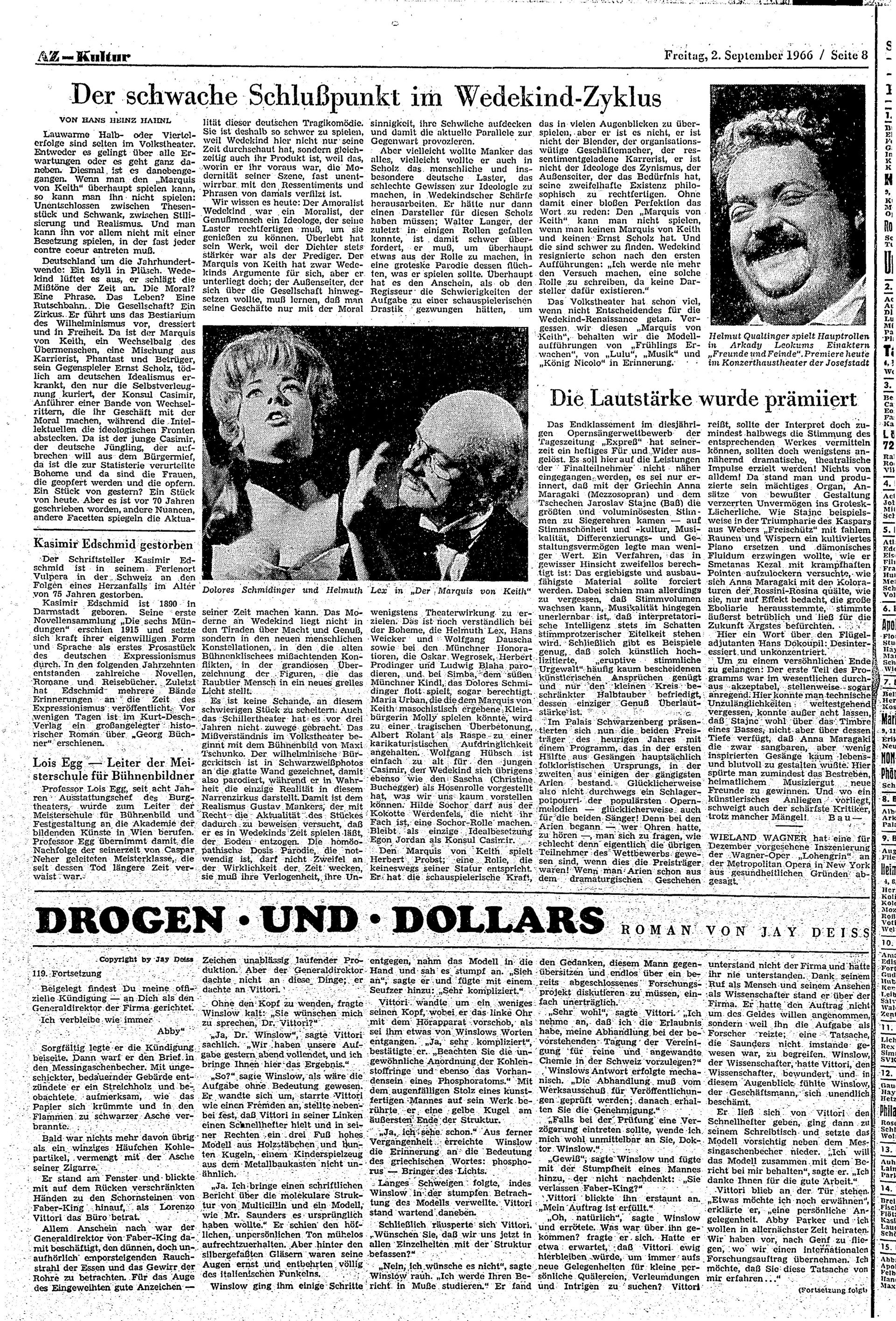 Ausgabe Fr. 02.09.1966, Seite 8