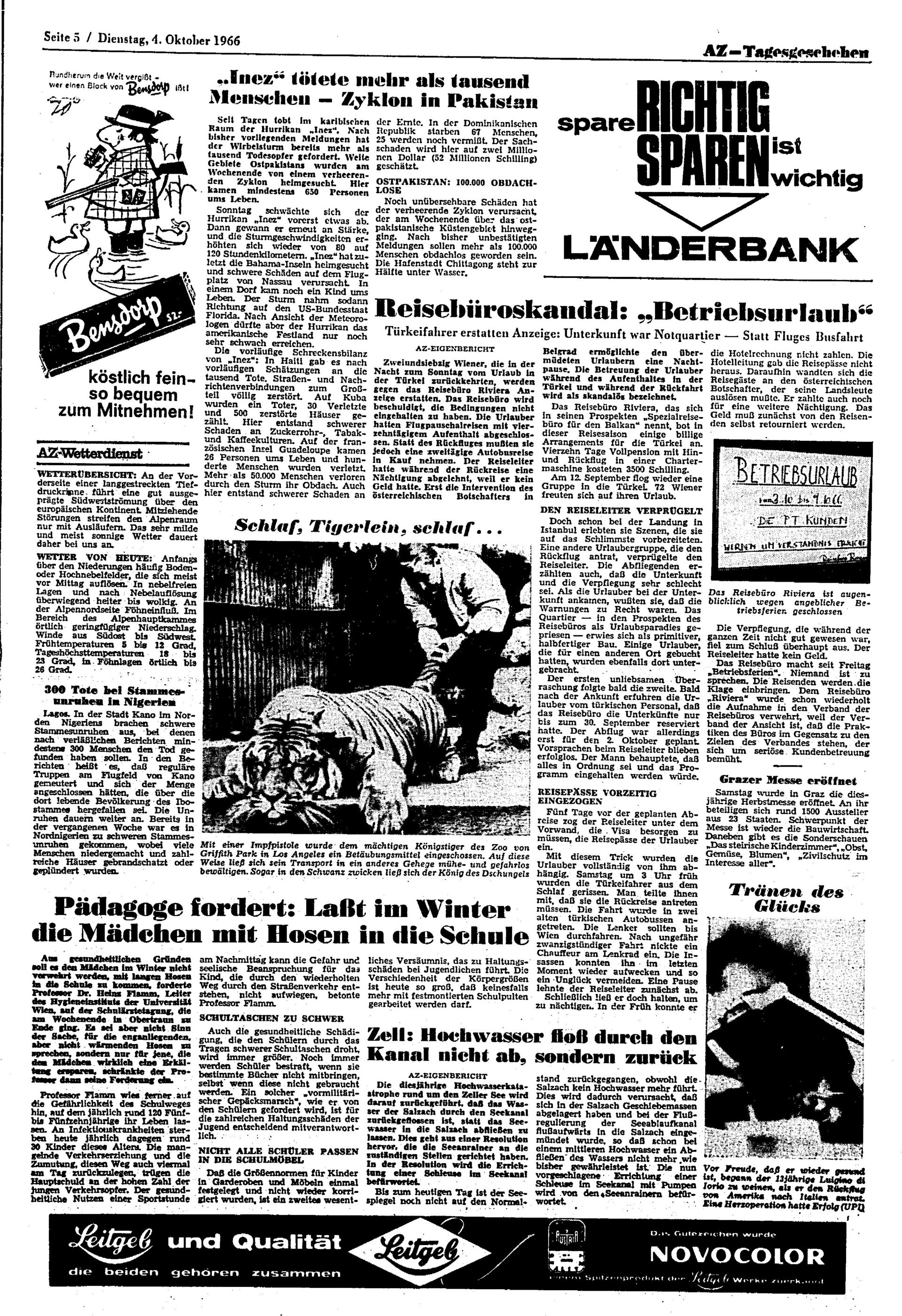 Ausgabe Di. 04.10.1966, Seite 5