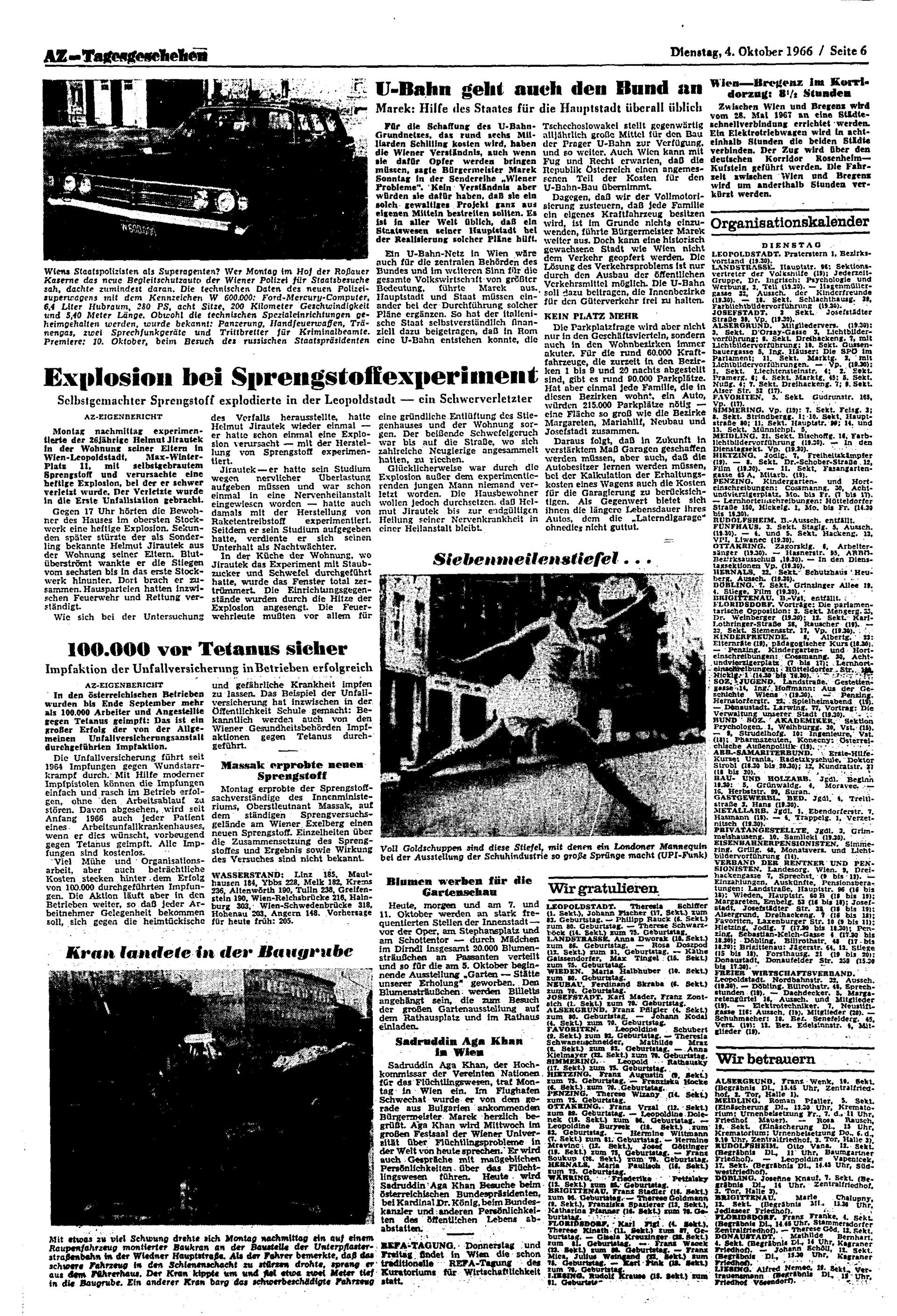 Ausgabe Di. 04.10.1966, Seite 6