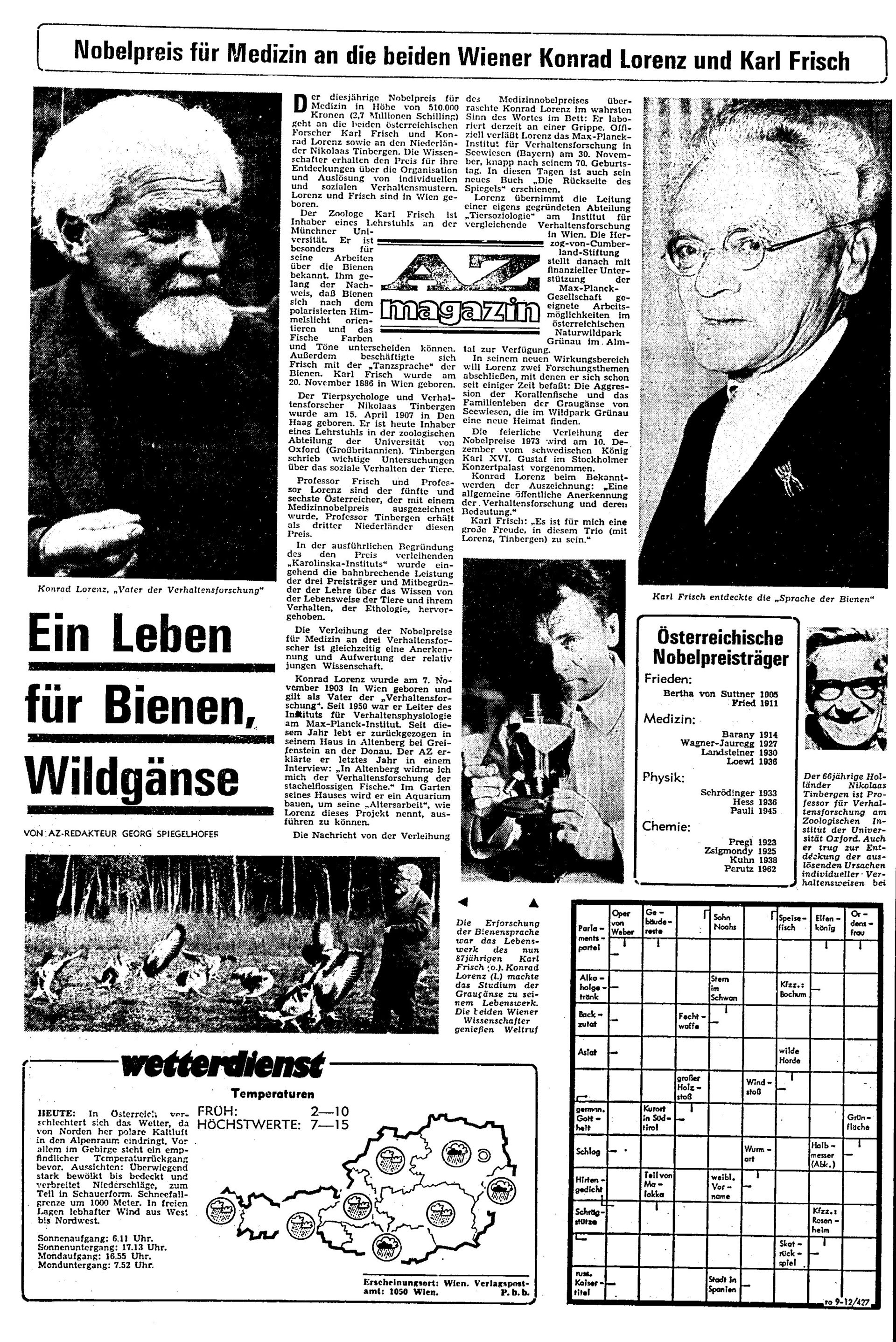 Ausgabe Fr. 12.10.1973, Seite 16