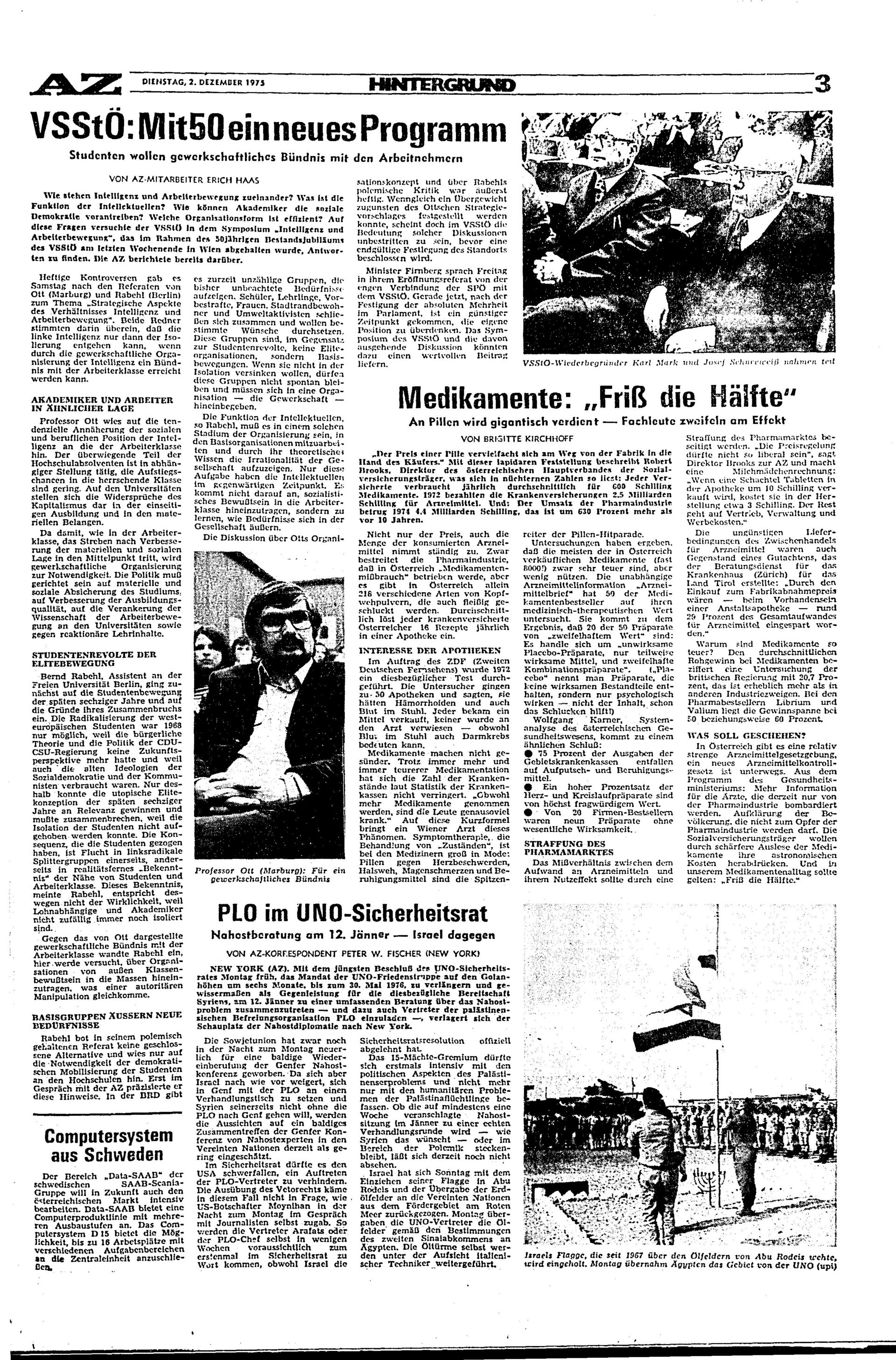 Ausgabe Di. 02.12.1975, Seite 3