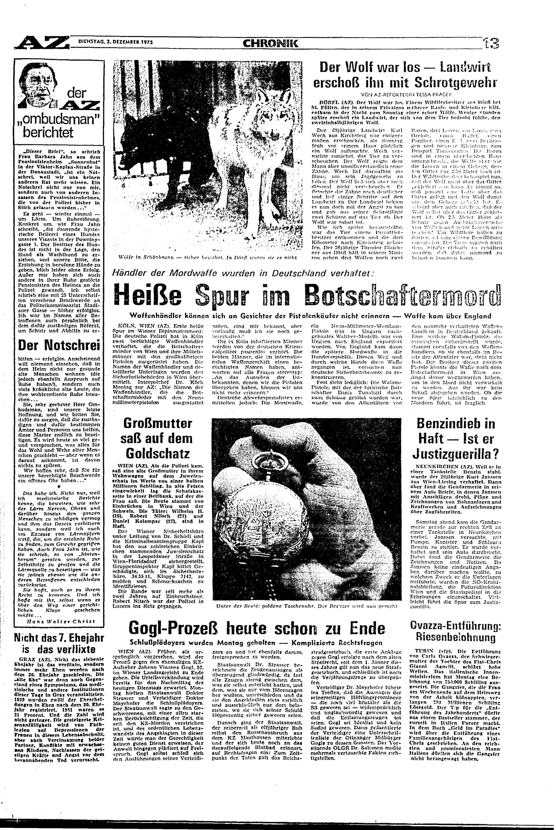 Ausgabe Di. 02.12.1975, Seite 13