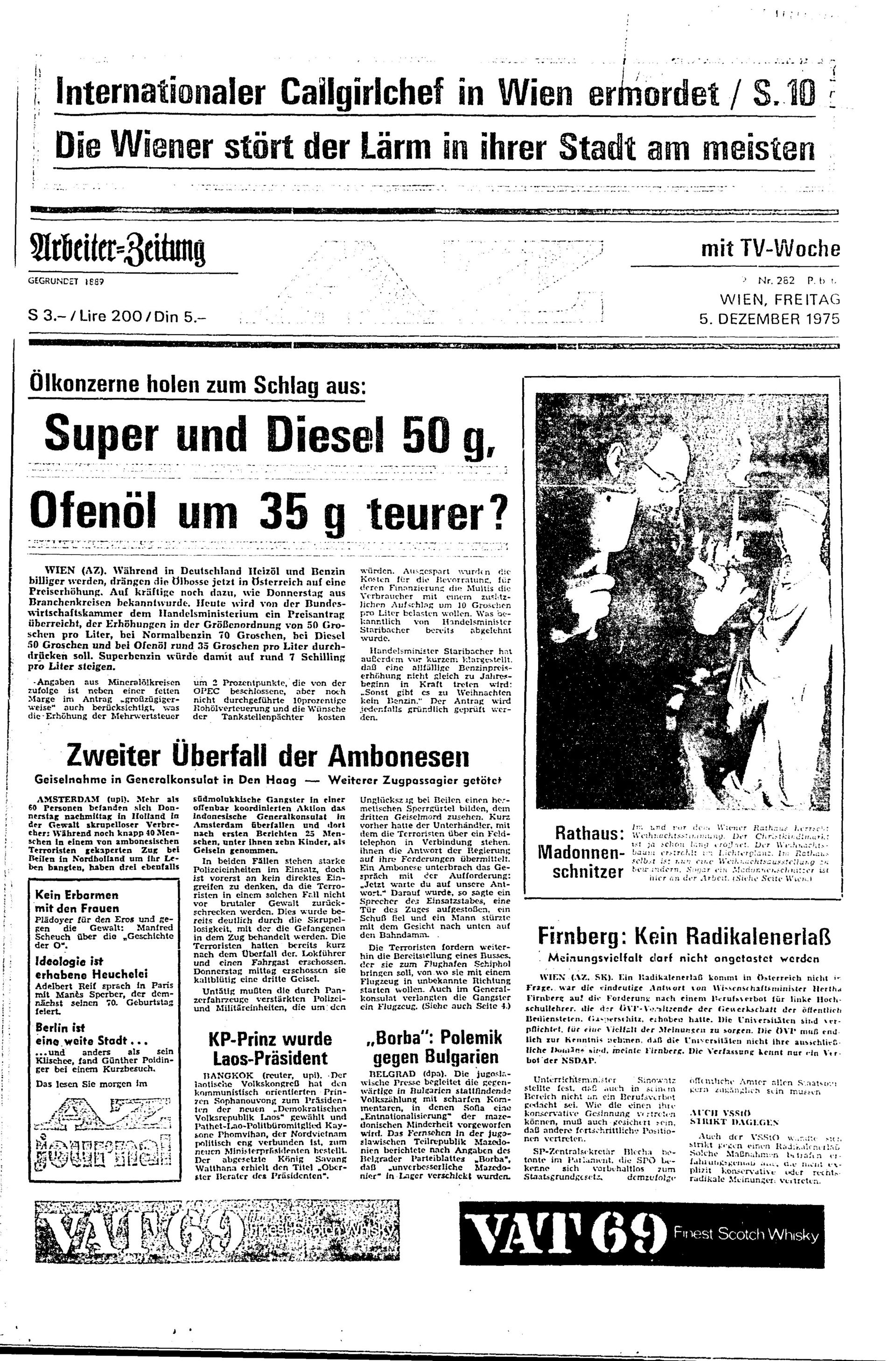 Ausgabe Fr. 05.12.1975, Seite 1