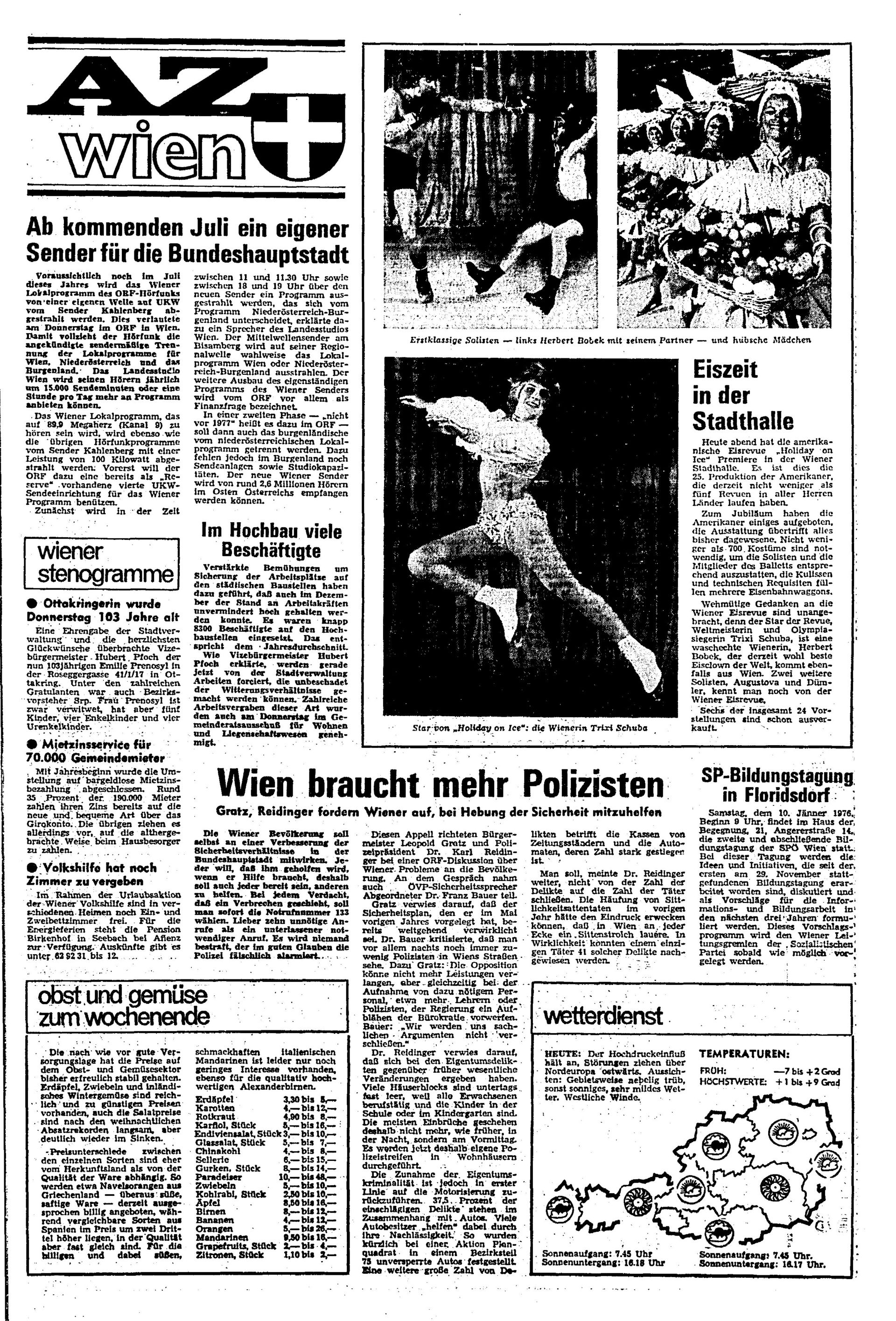 Ausgabe Fr. 09.01.1976, Seite 15
