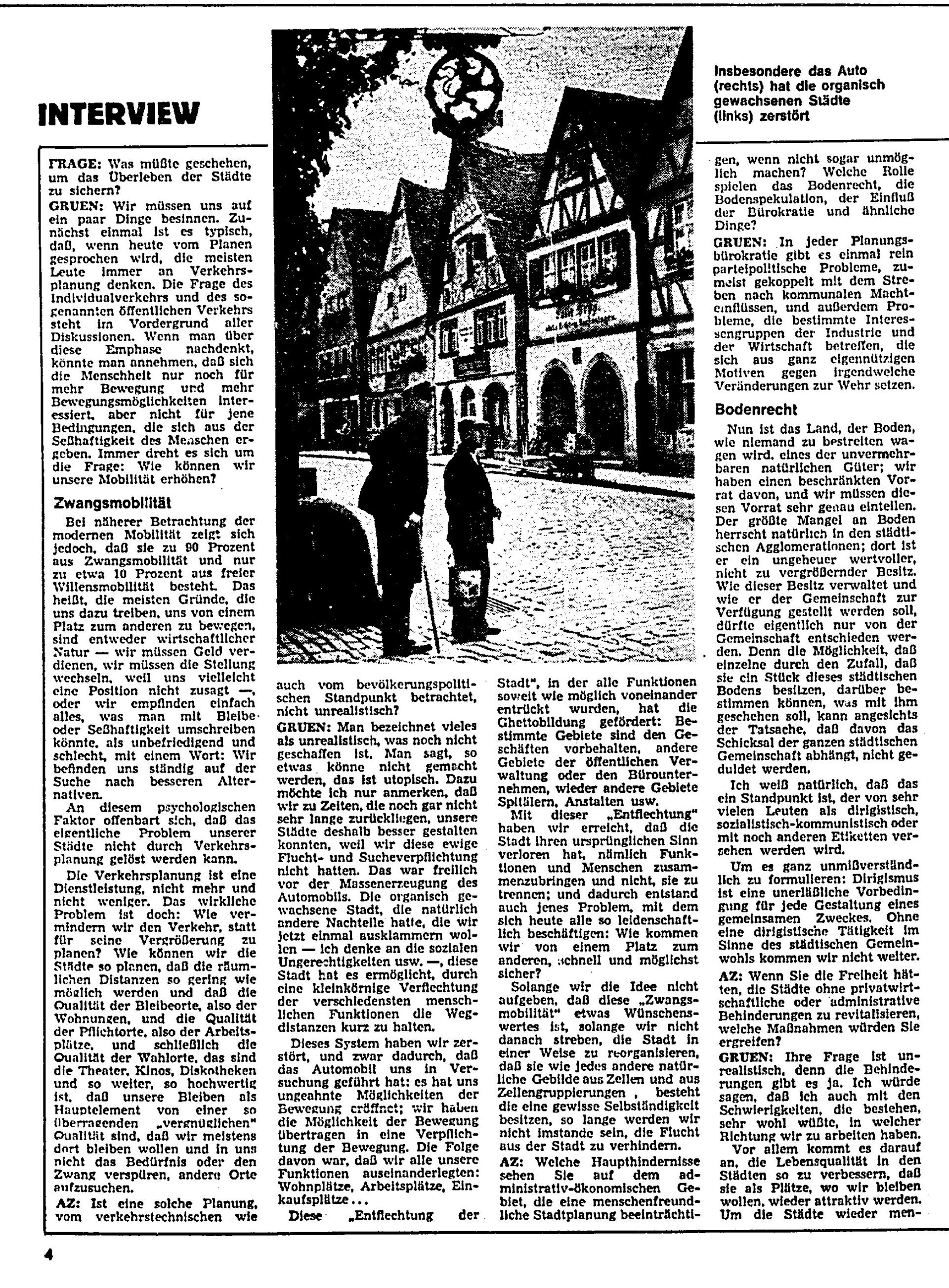 AZ Journal Sa. 10.01.1976, Seite 4