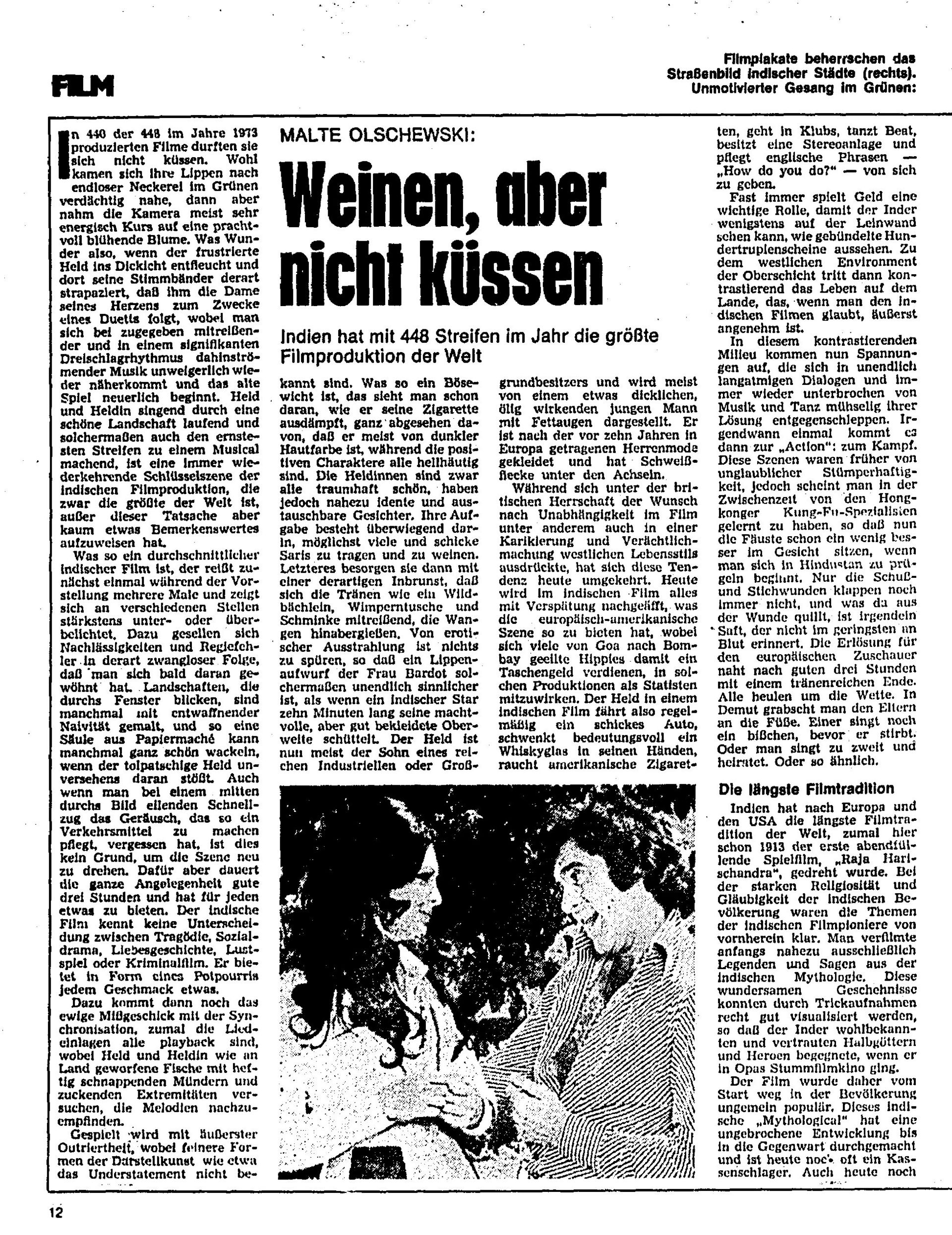 AZ Journal Sa. 10.01.1976, Seite 12