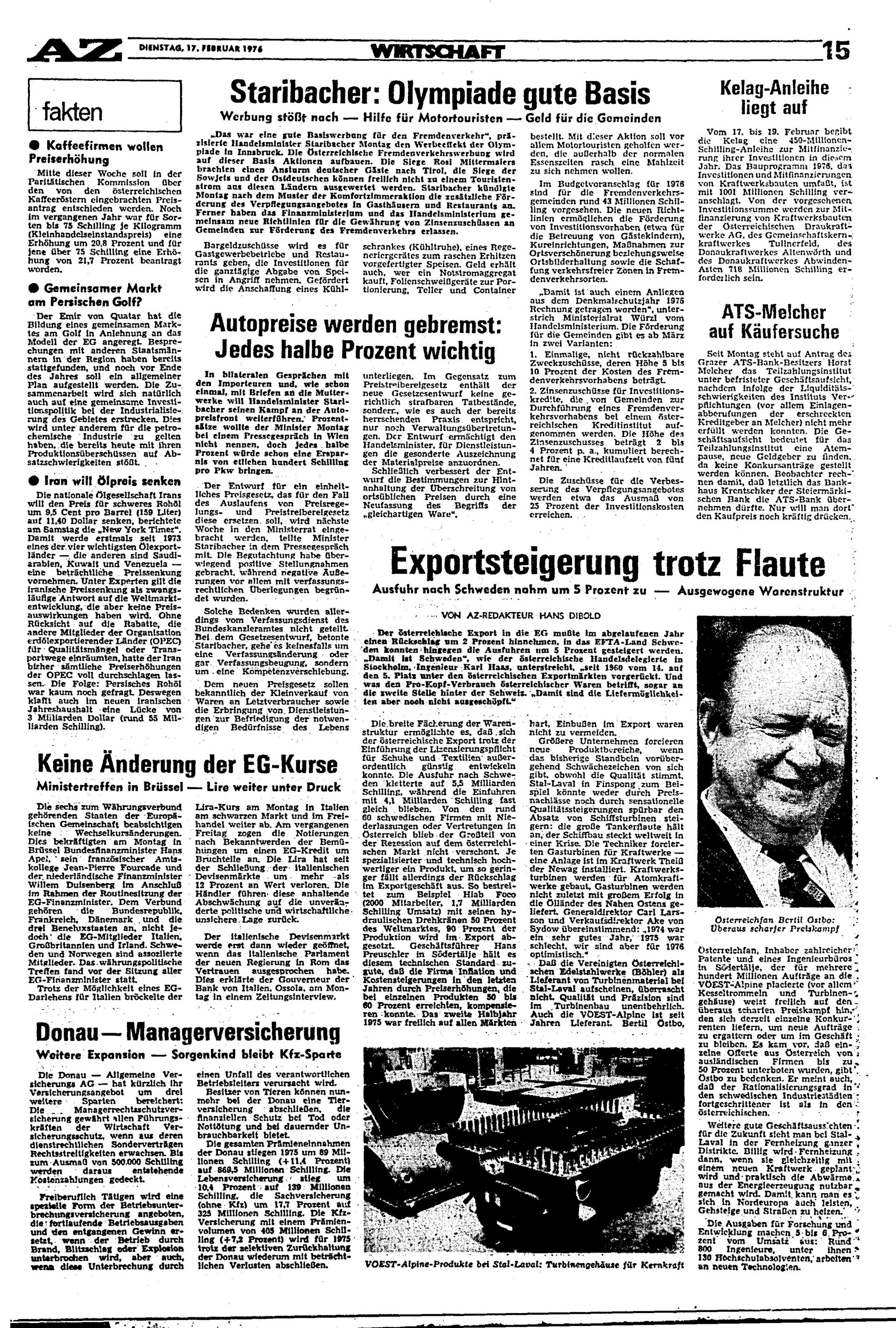 Ausgabe Di. 17.02.1976, Seite 15