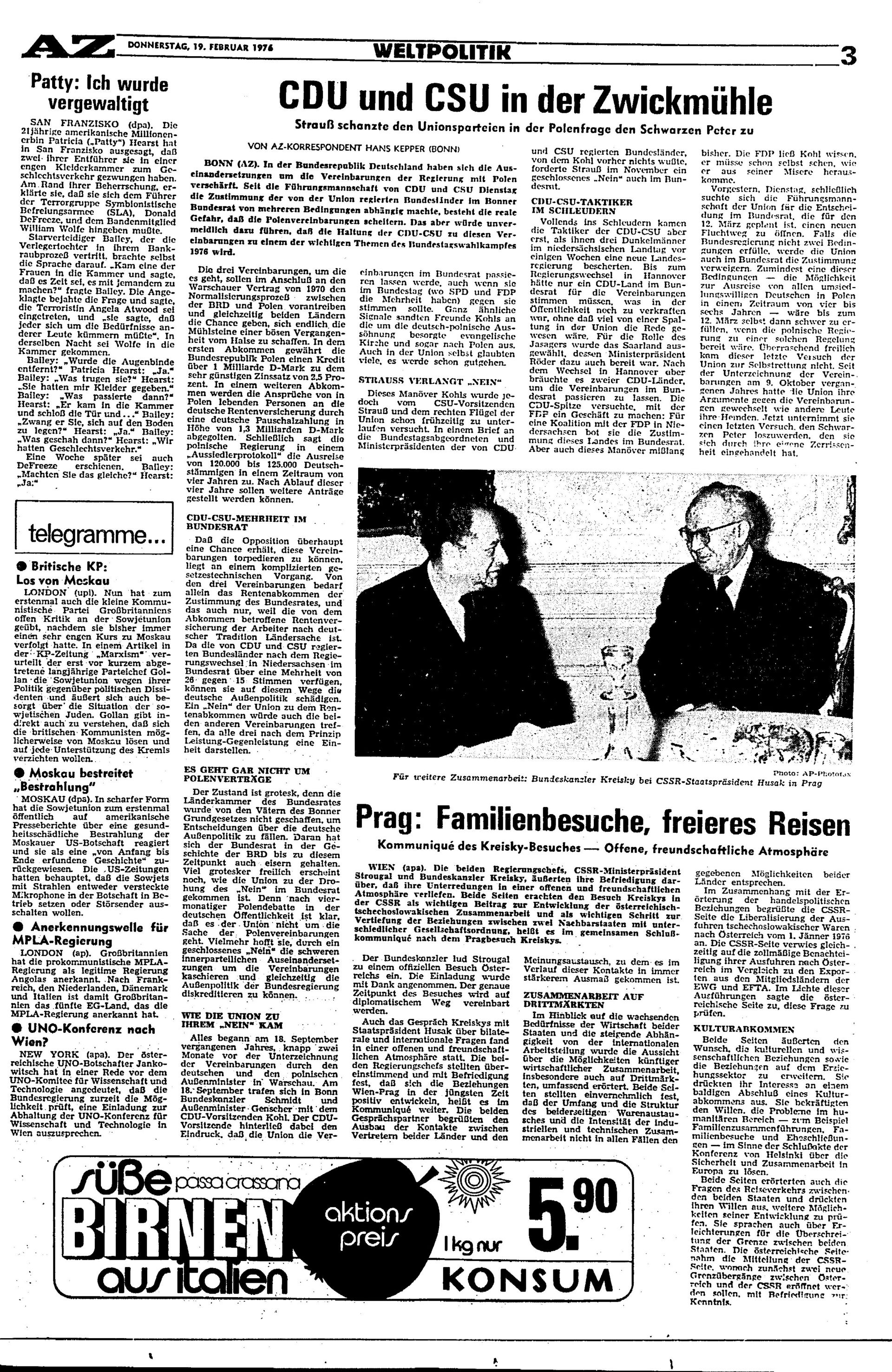 Ausgabe Do. 19.02.1976, Seite 3