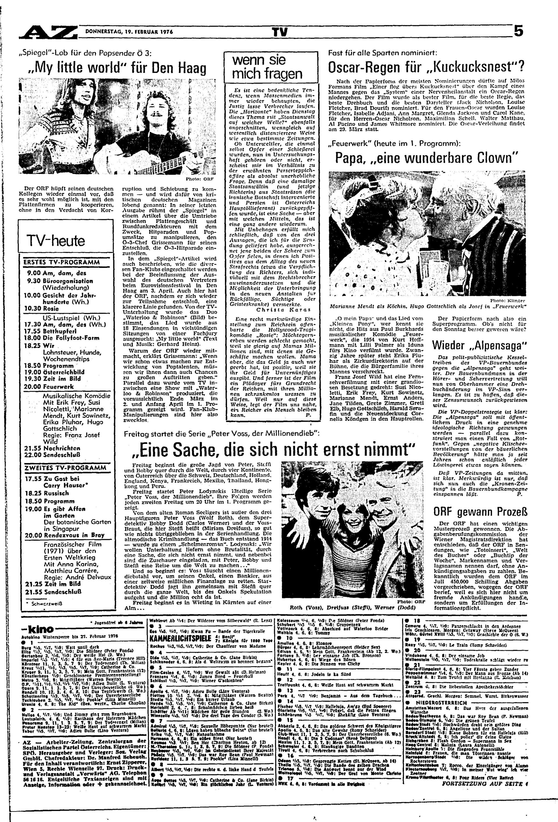 Ausgabe Do. 19.02.1976, Seite 5