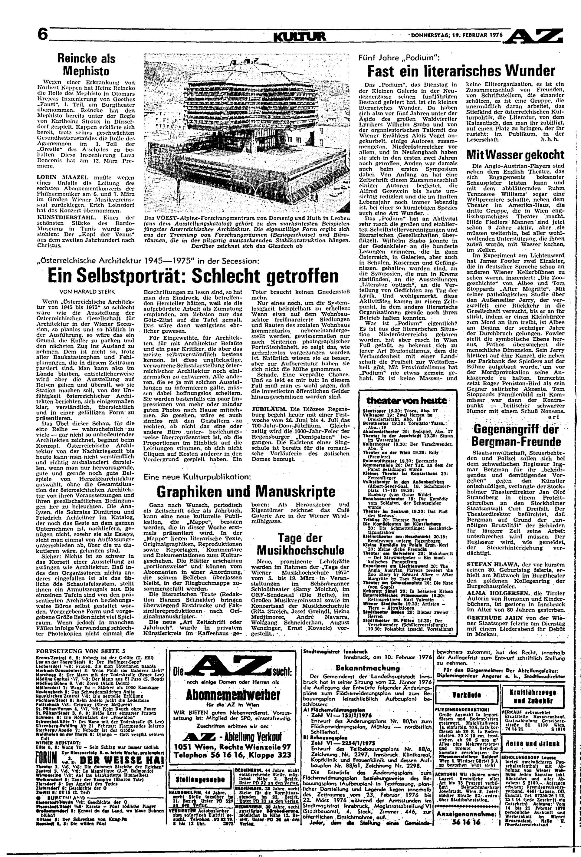 Ausgabe Do. 19.02.1976, Seite 6