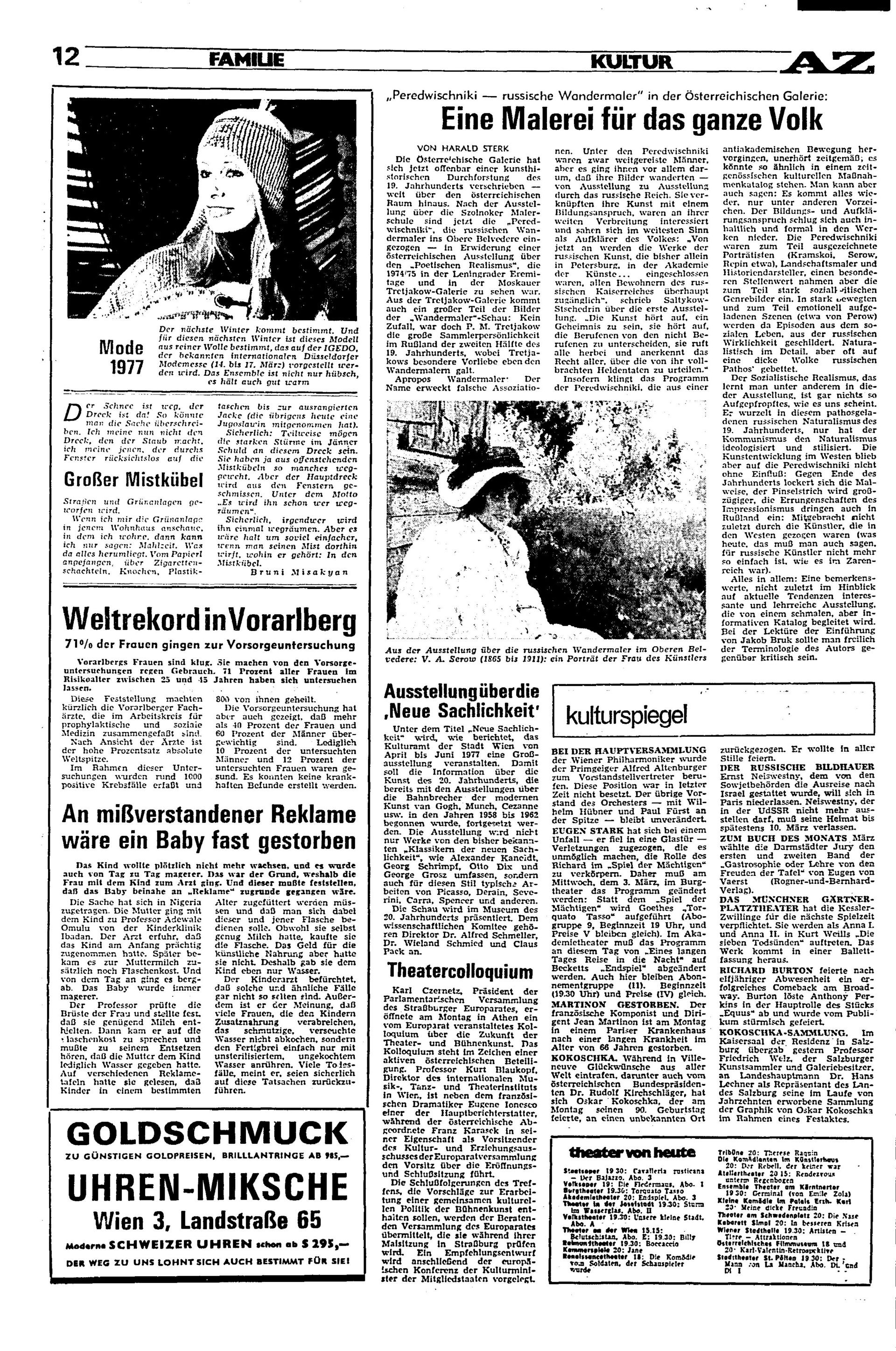 Ausgabe Di. 02.03.1976, Seite 12