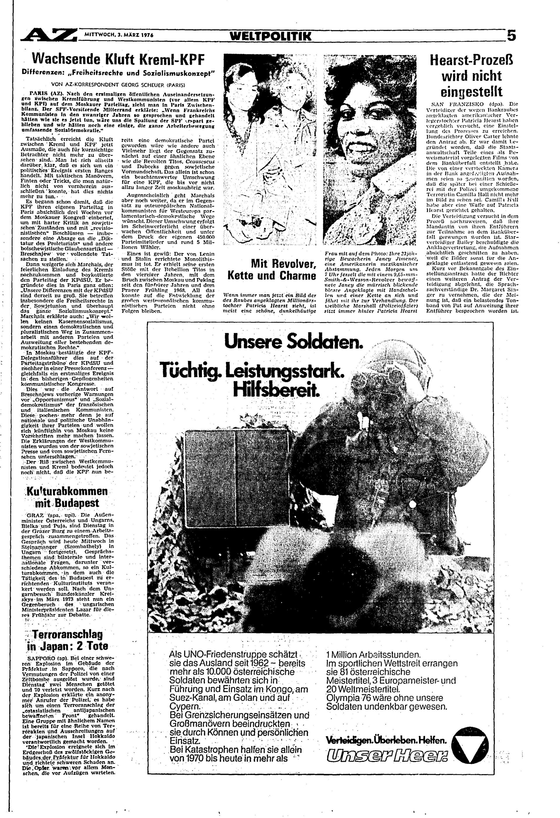 Ausgabe Mi. 03.03.1976, Seite 5