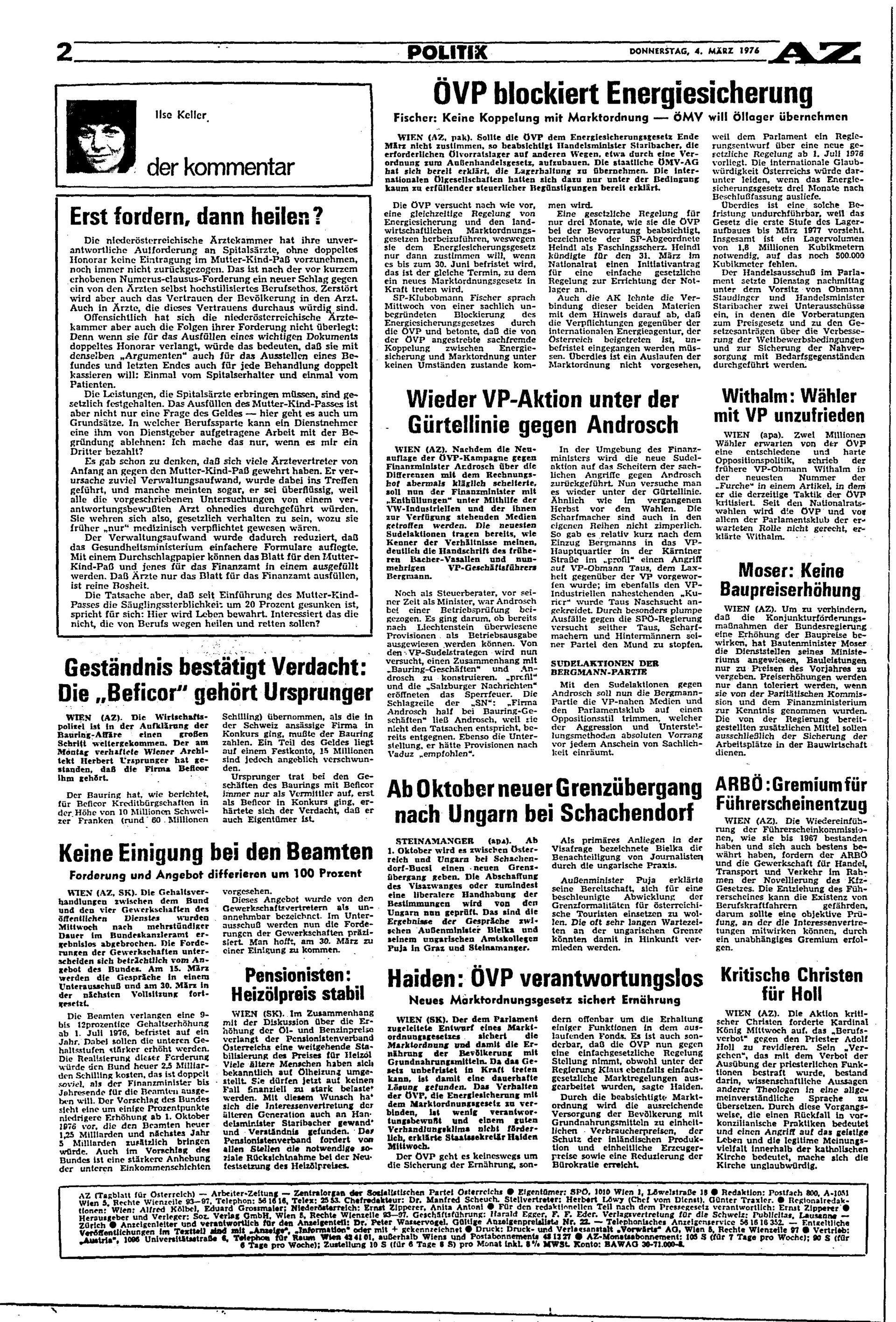 Ausgabe Do. 04.03.1976, Seite 2