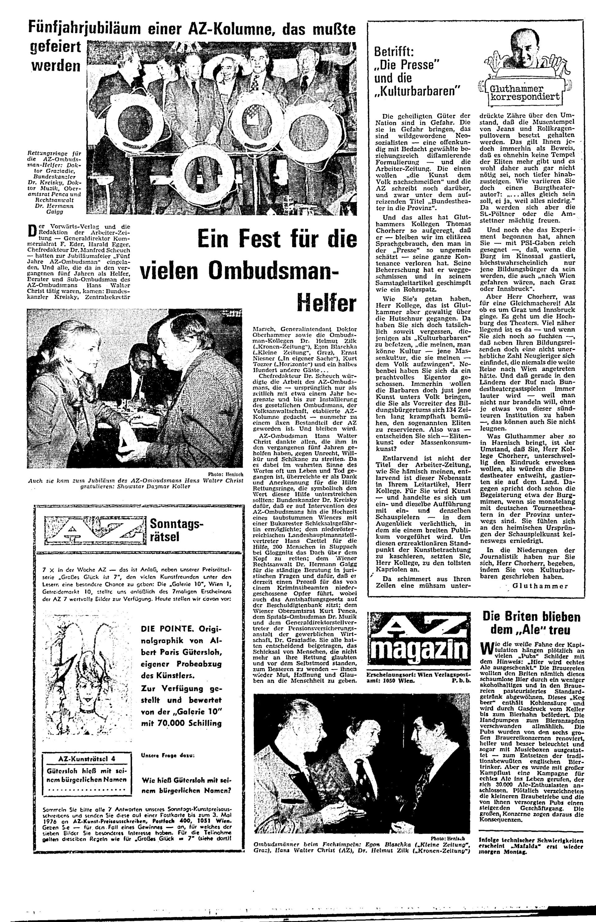 Ausgabe So. 04.04.1976, Seite 16