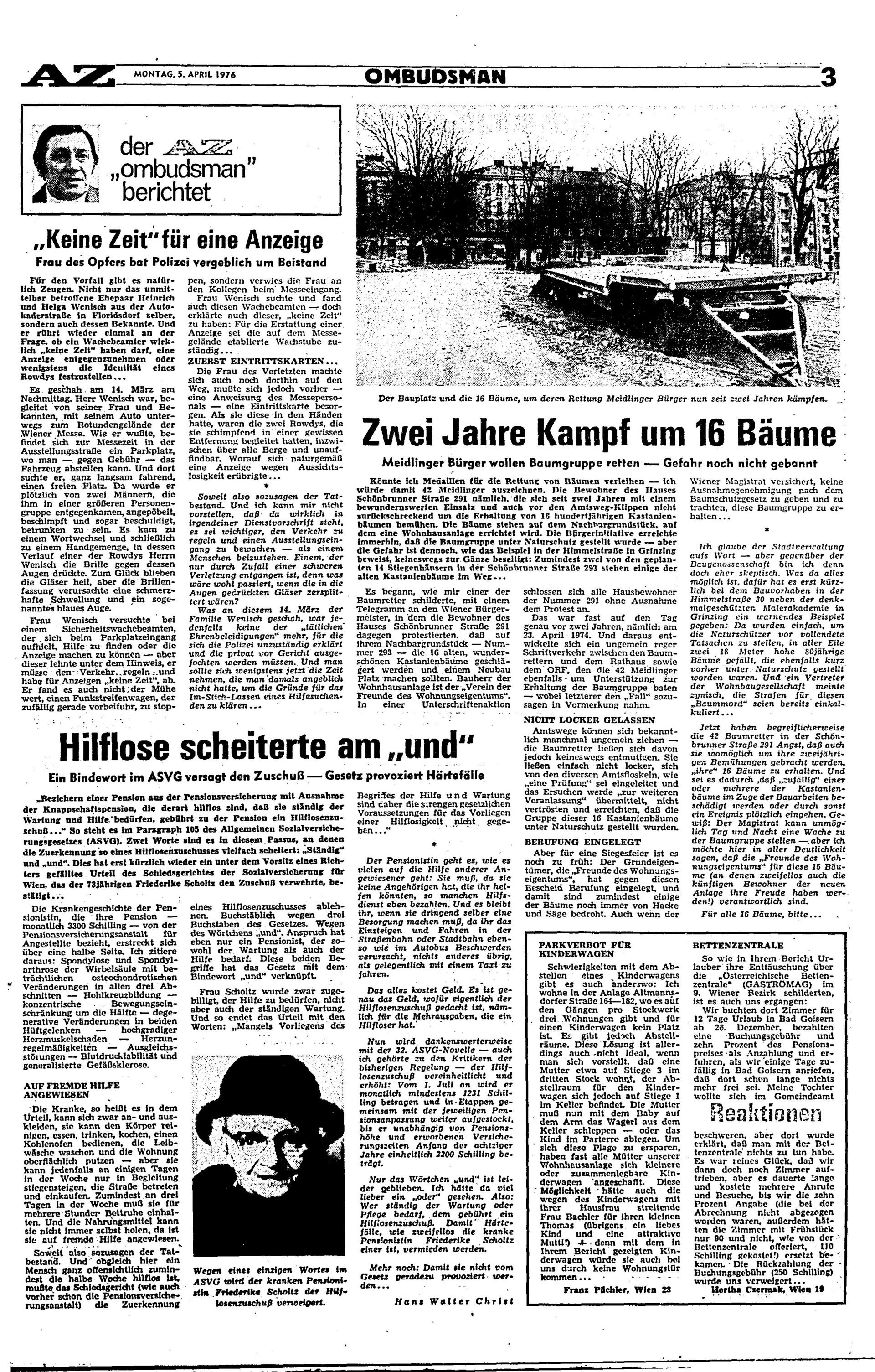 Ausgabe Mo. 05.04.1976, Seite 3