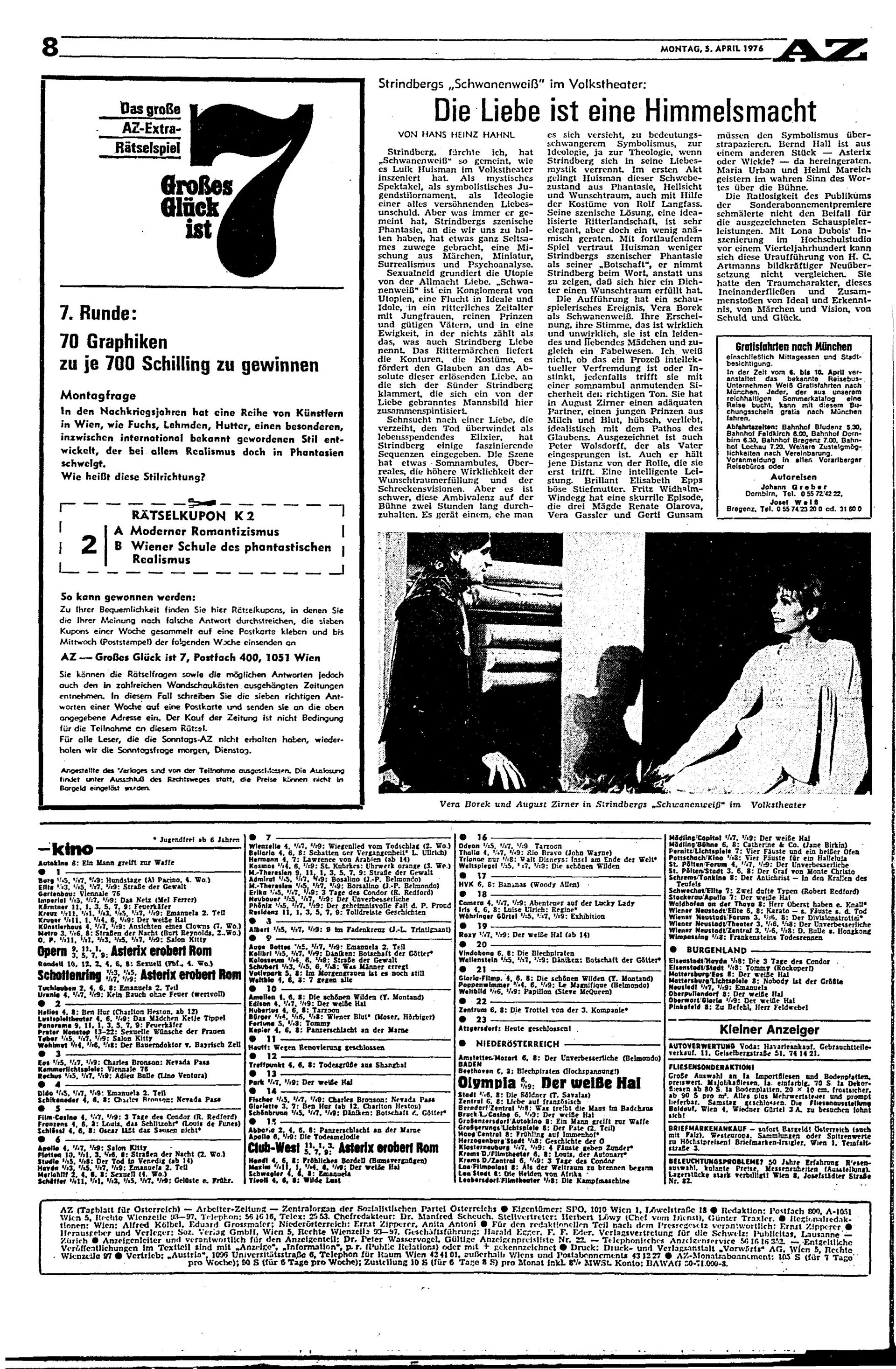 Ausgabe Mo. 05.04.1976, Seite 8