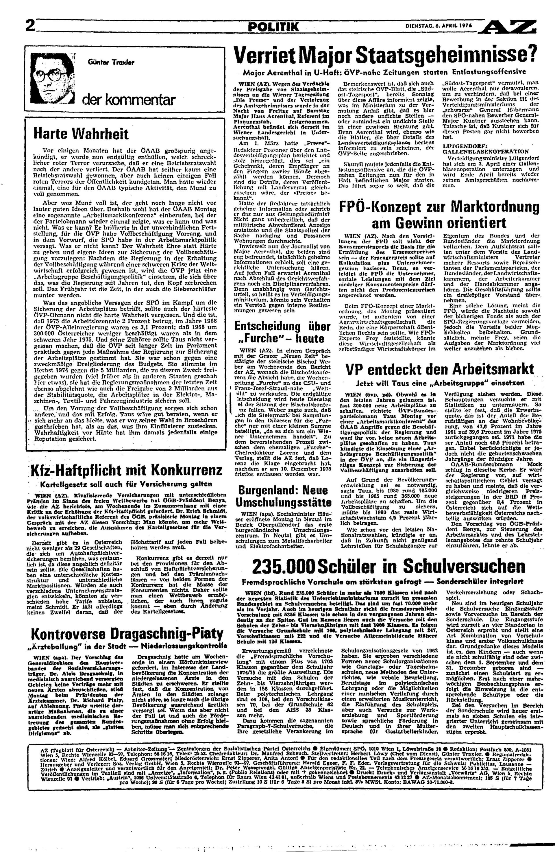 Ausgabe Di. 06.04.1976, Seite 2