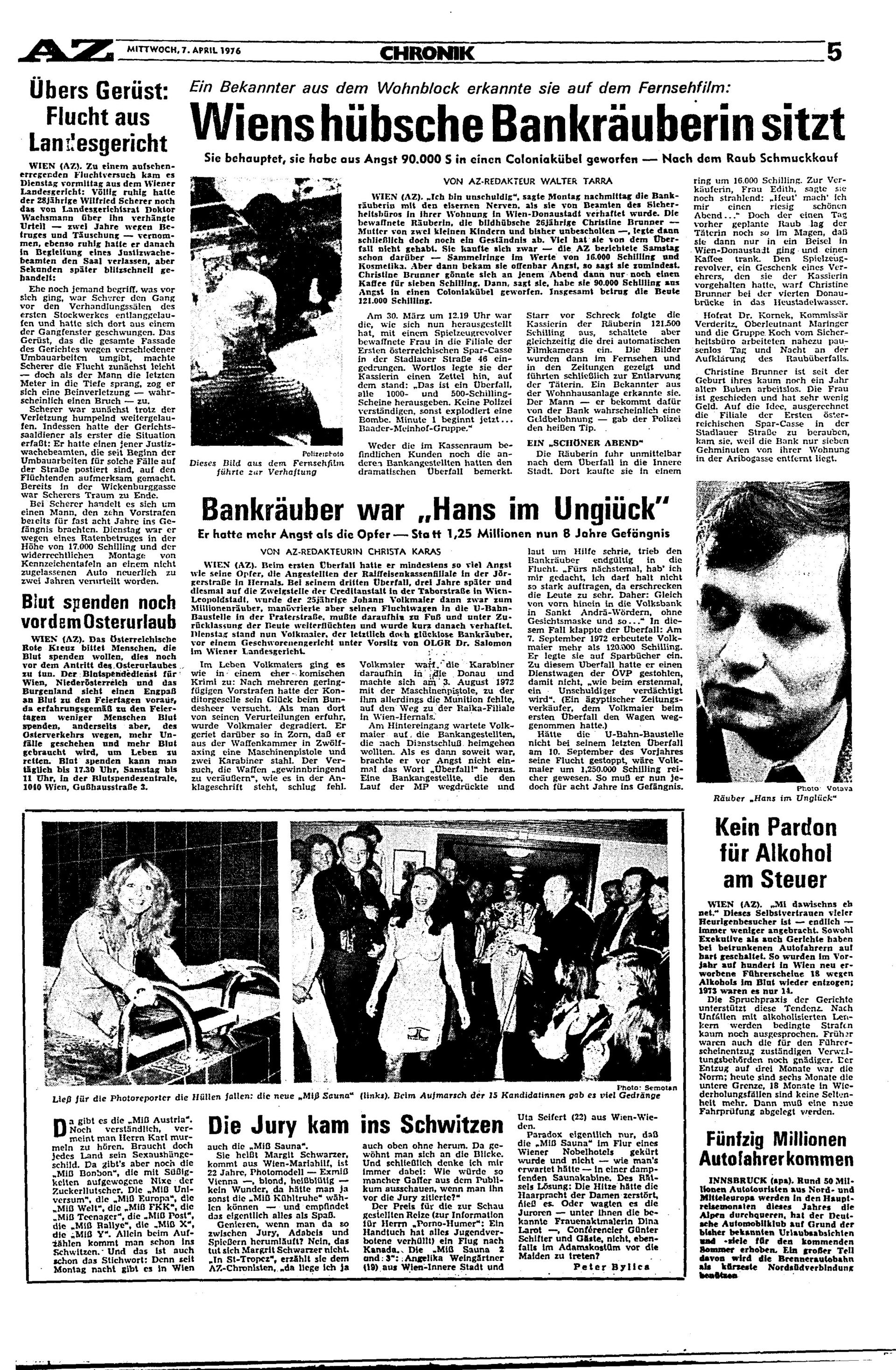 Ausgabe Mi. 07.04.1976, Seite 5