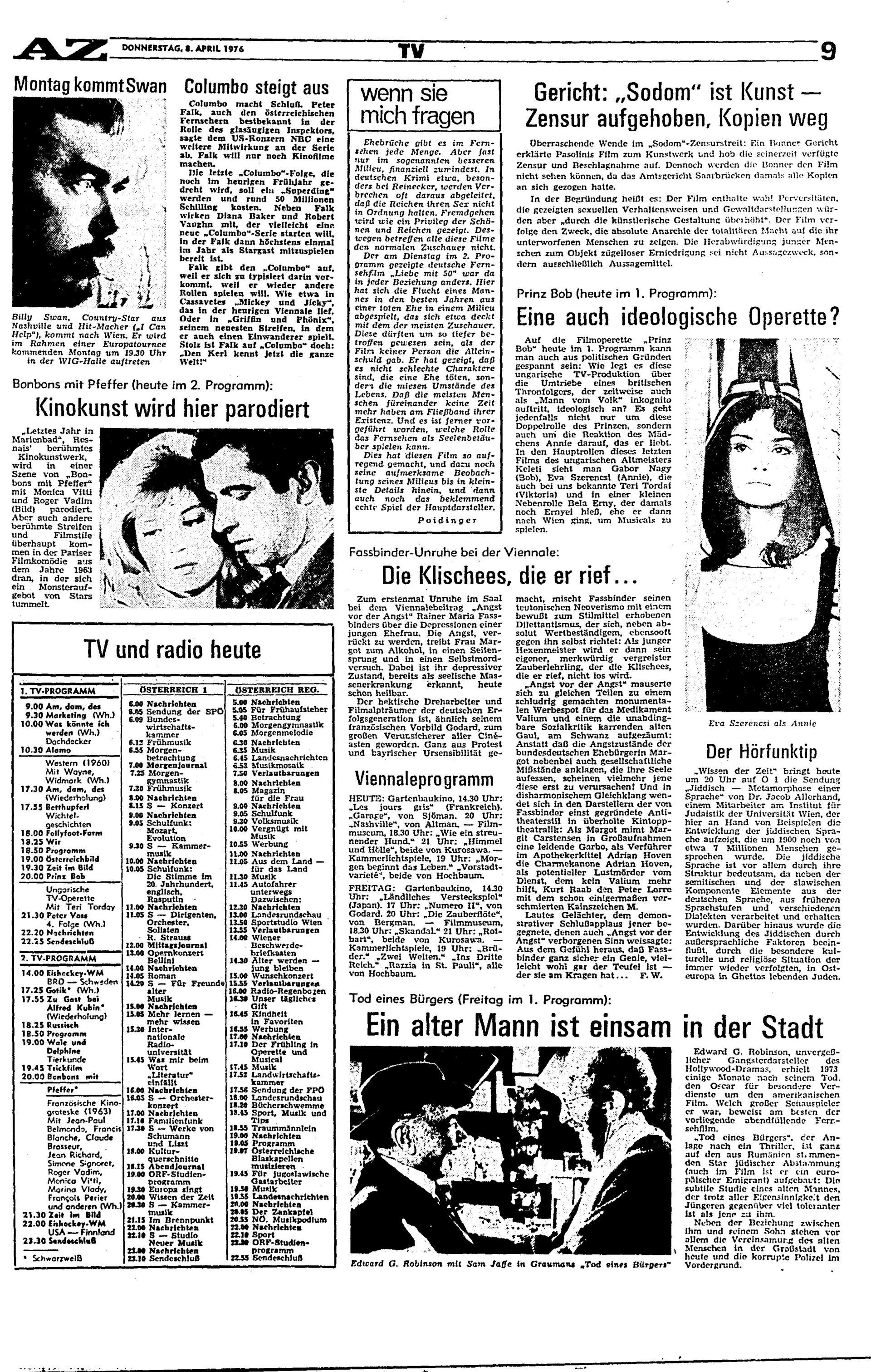 Ausgabe Do. 08.04.1976, Seite 9