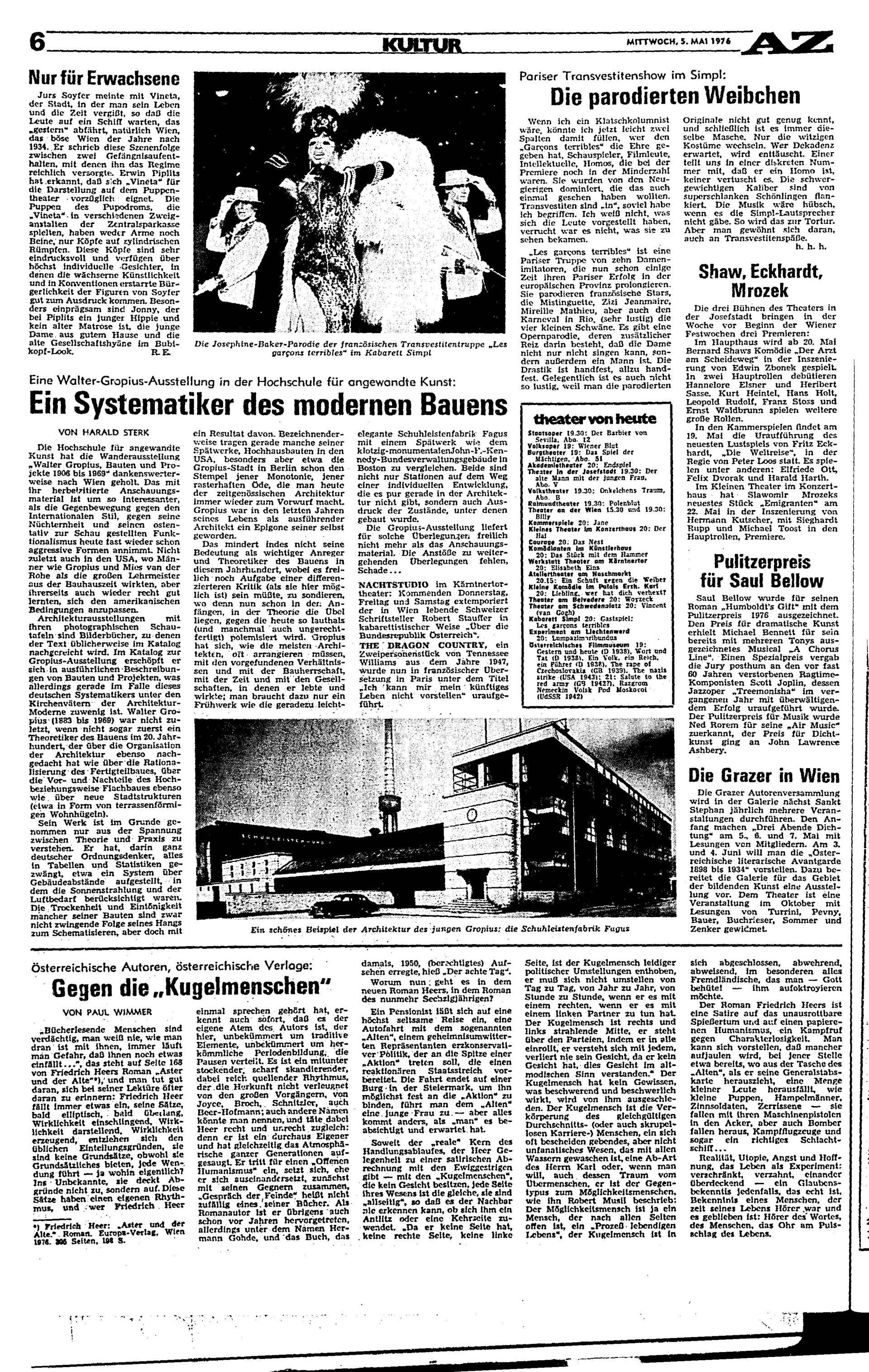 Ausgabe Mi. 05.05.1976, Seite 6