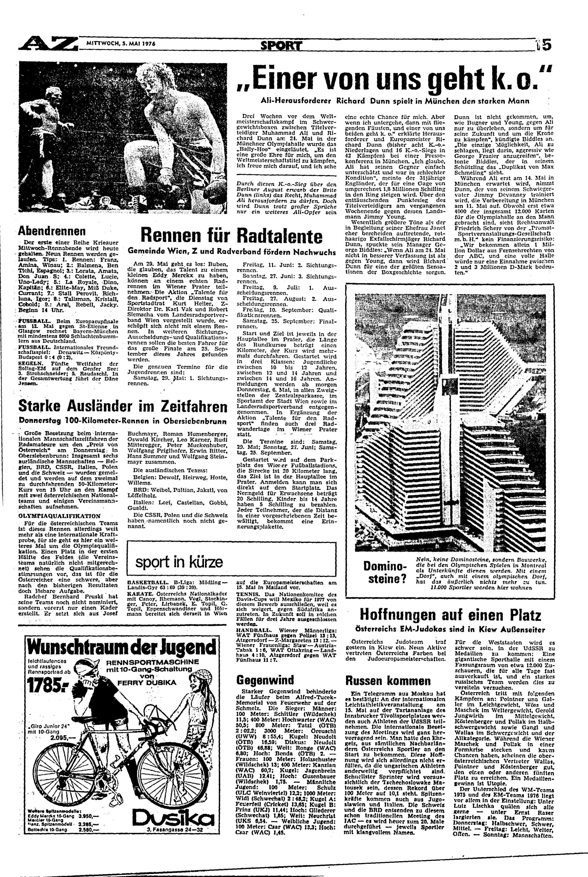 Ausgabe Mi. 05.05.1976, Seite 15