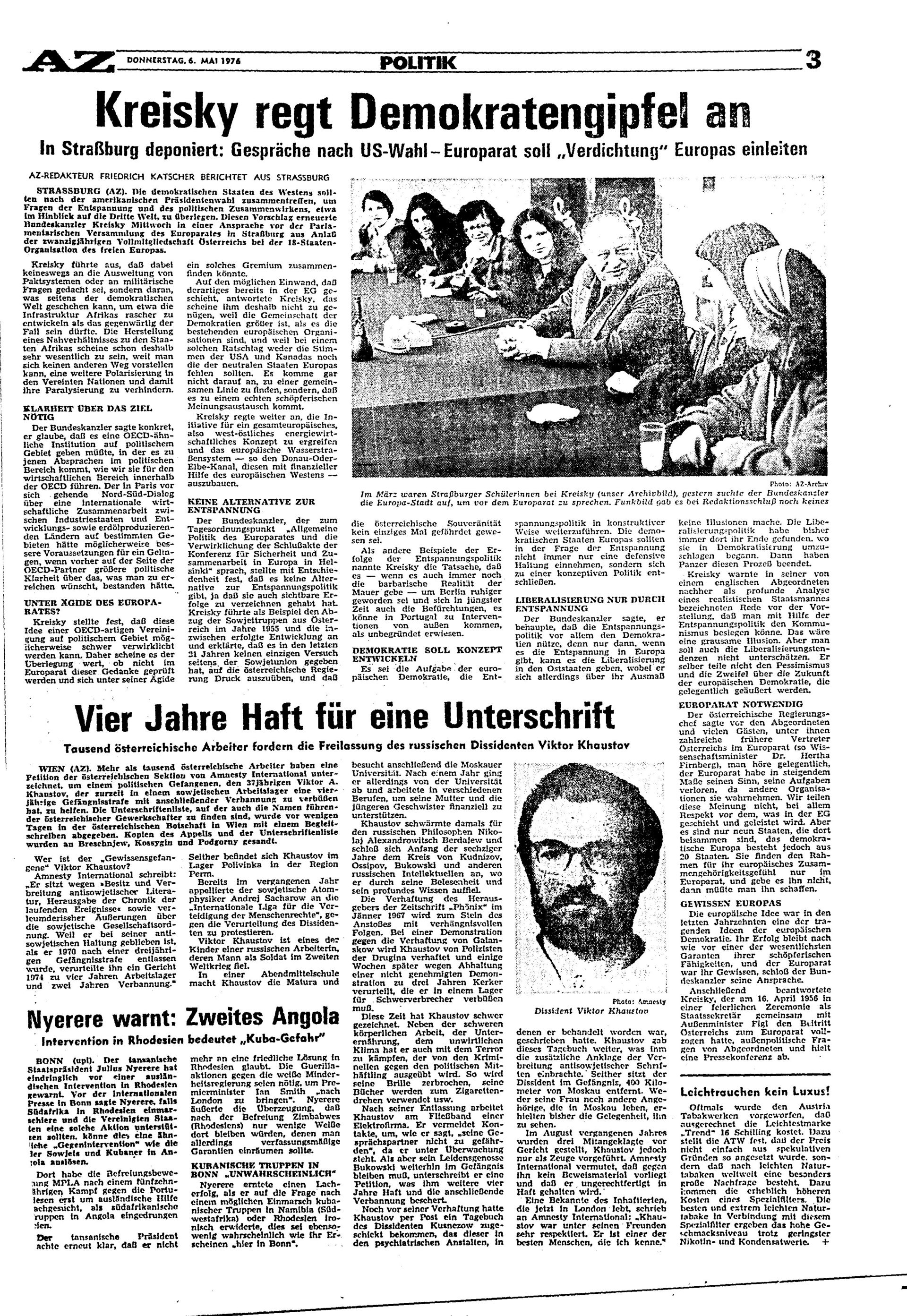 Ausgabe Do. 06.05.1976, Seite 3