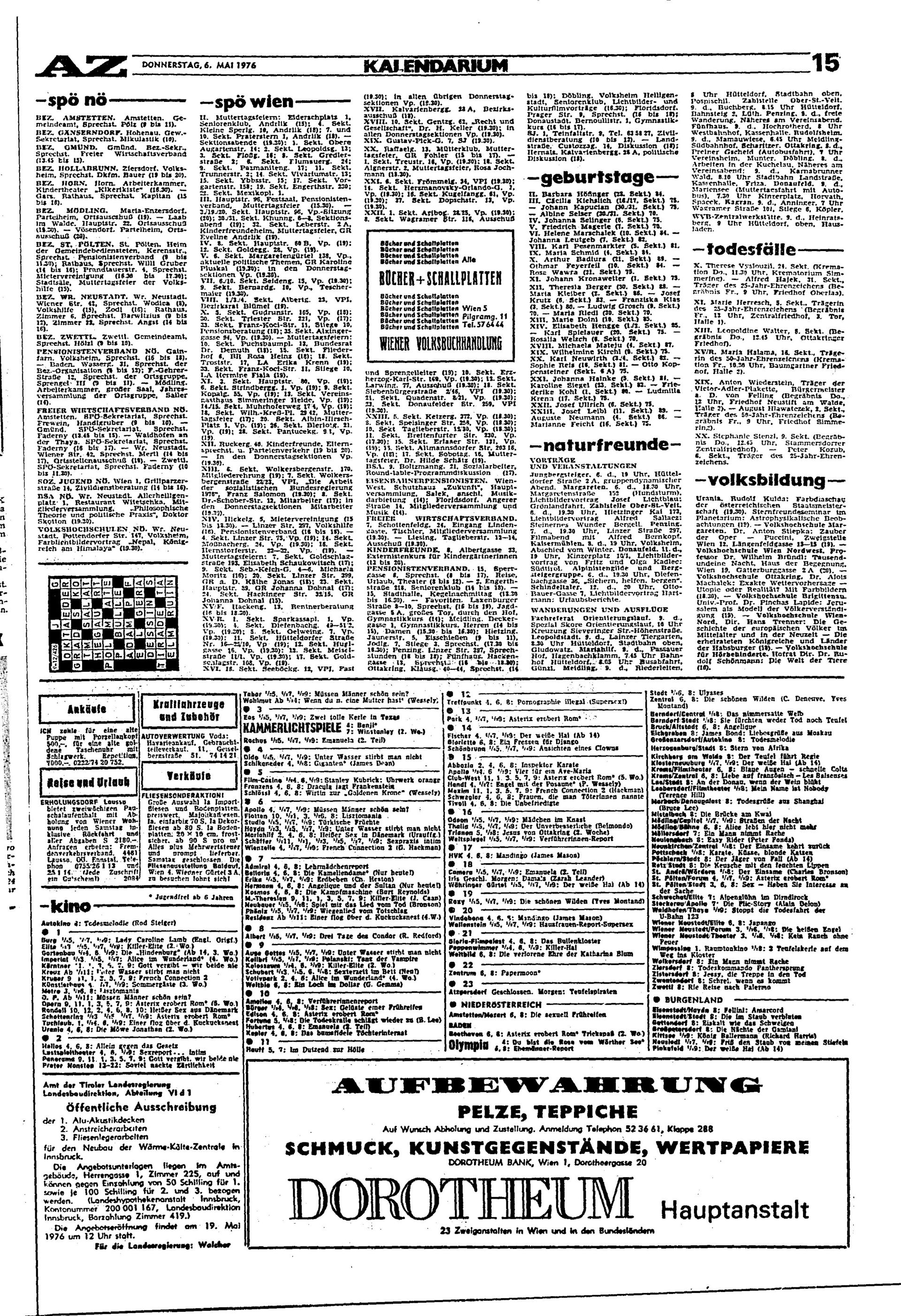 Ausgabe Do. 06.05.1976, Seite 15