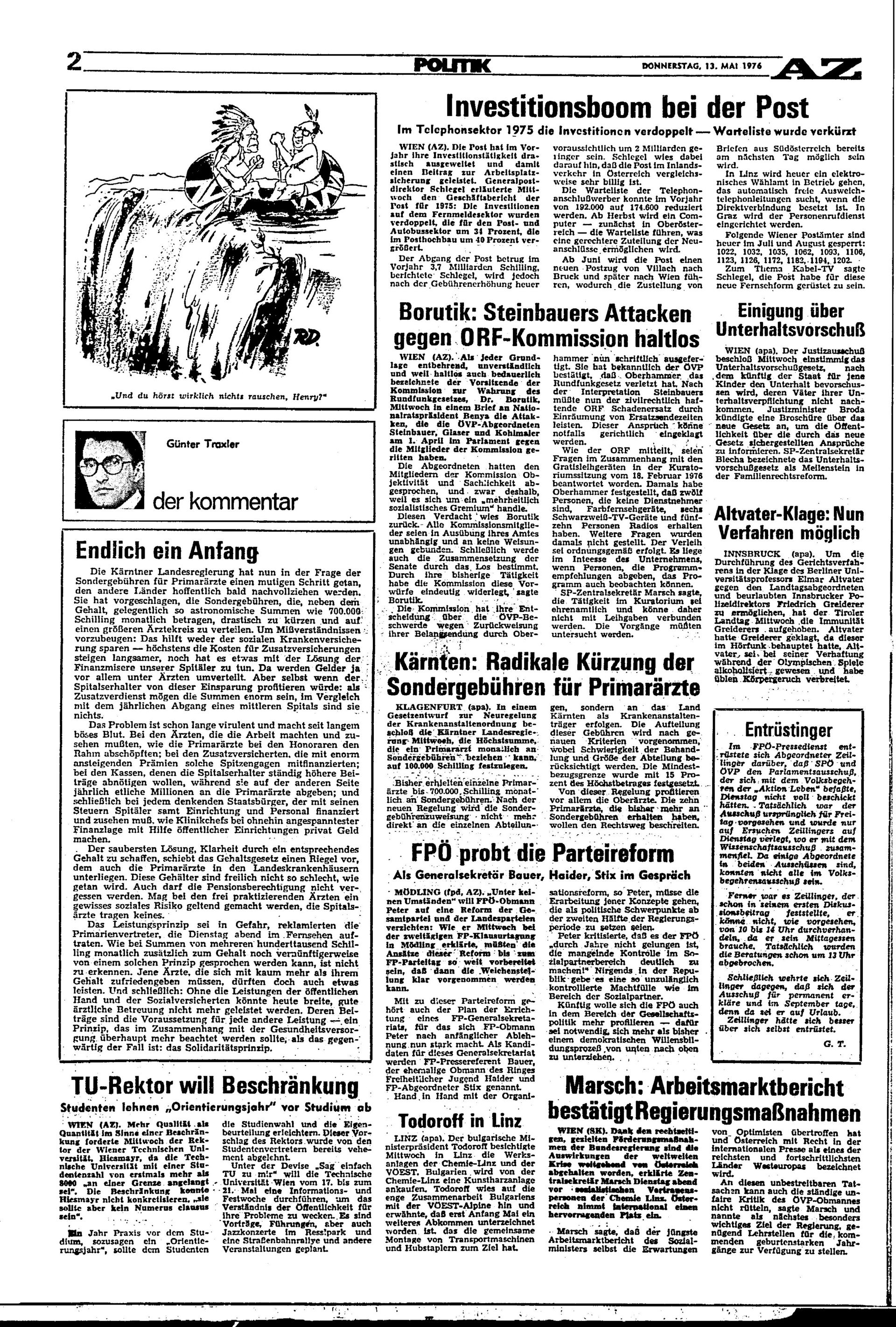 Ausgabe Do. 13.05.1976, Seite 2