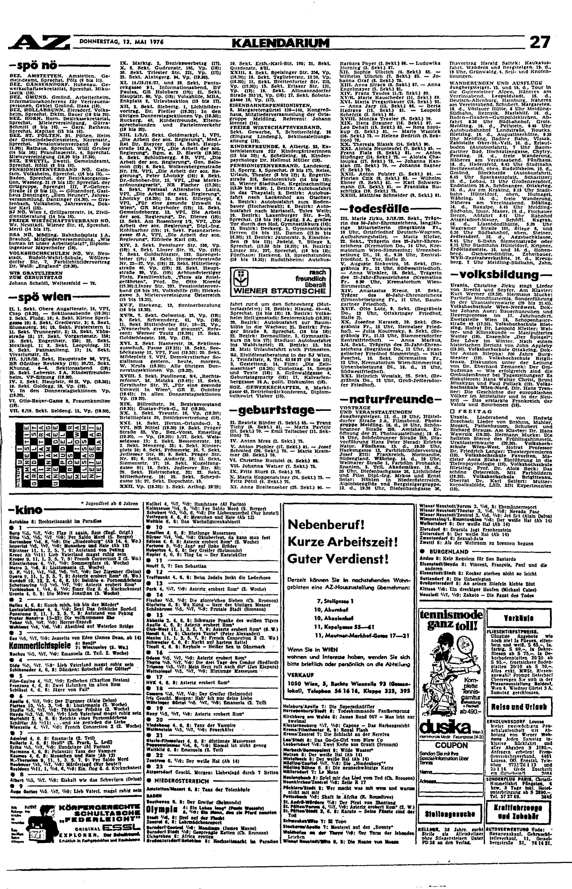Ausgabe Do. 13.05.1976, Seite 27