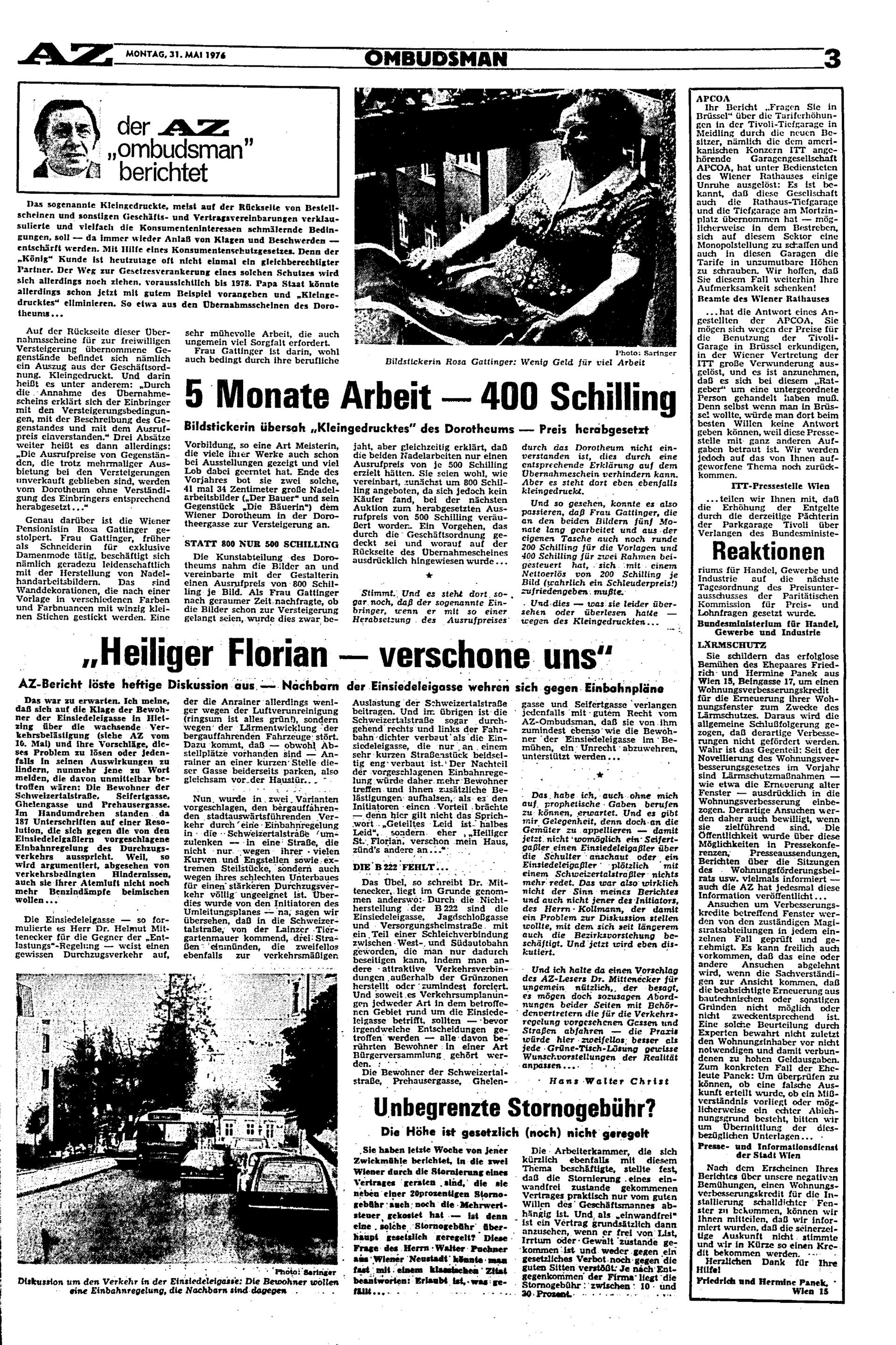 Ausgabe Mo. 31.05.1976, Seite 3