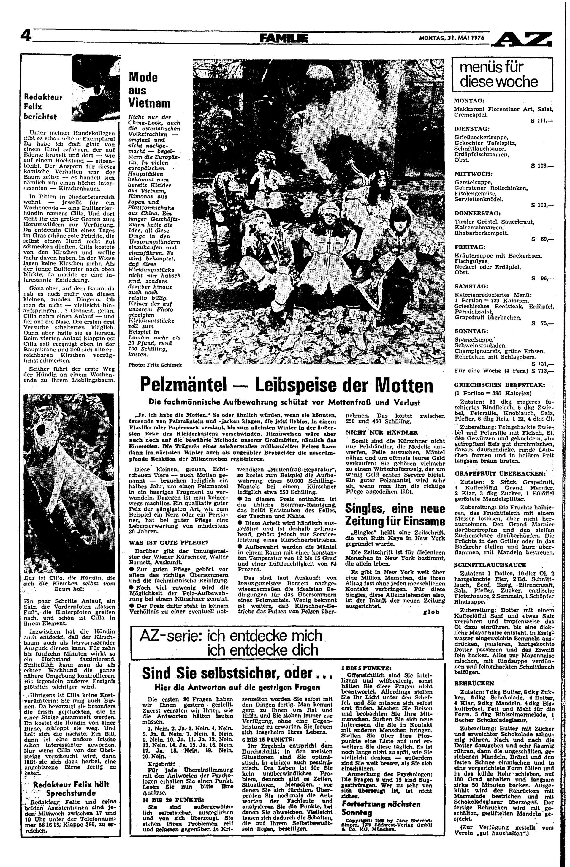 Ausgabe Mo. 31.05.1976, Seite 4
