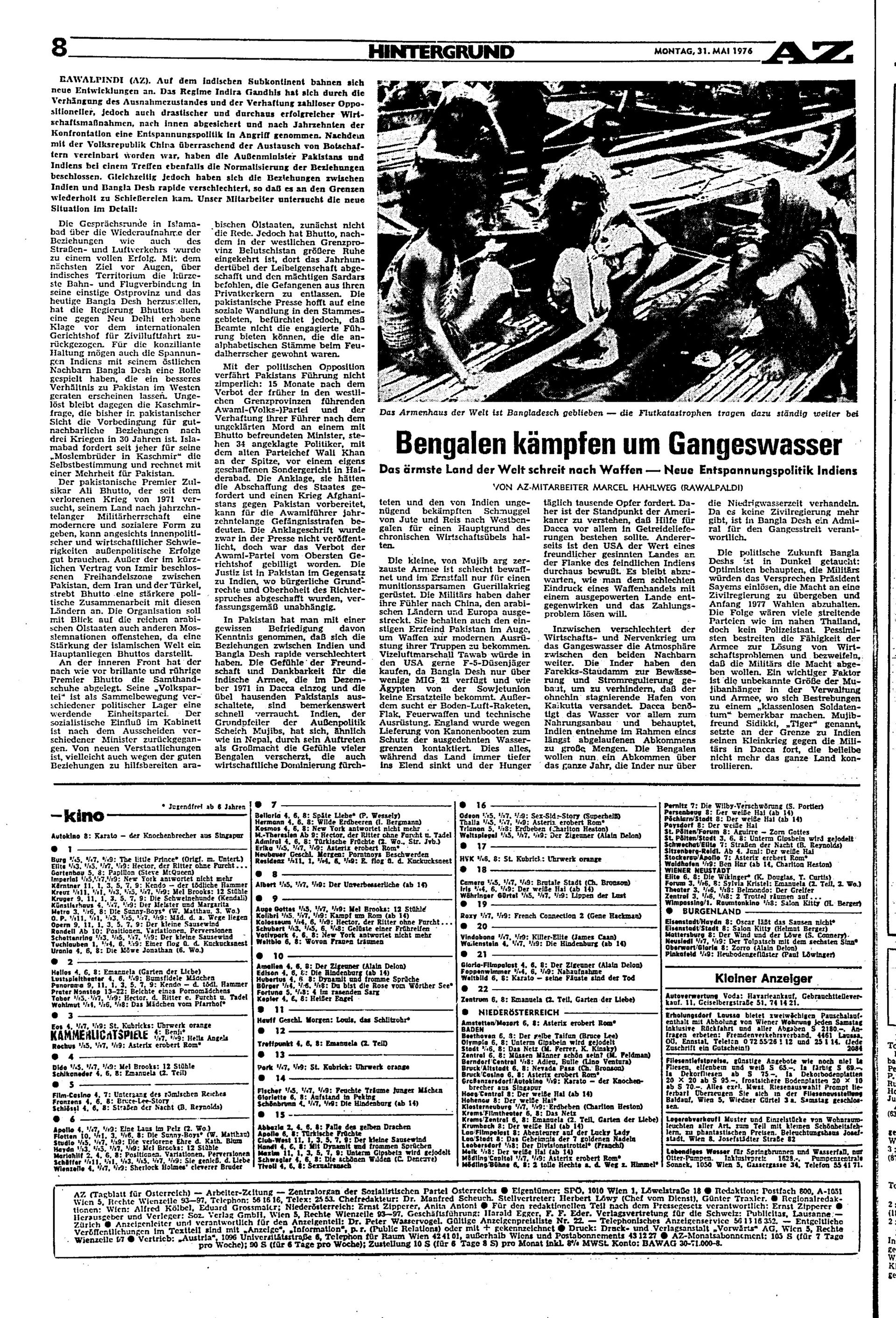 Ausgabe Mo. 31.05.1976, Seite 8