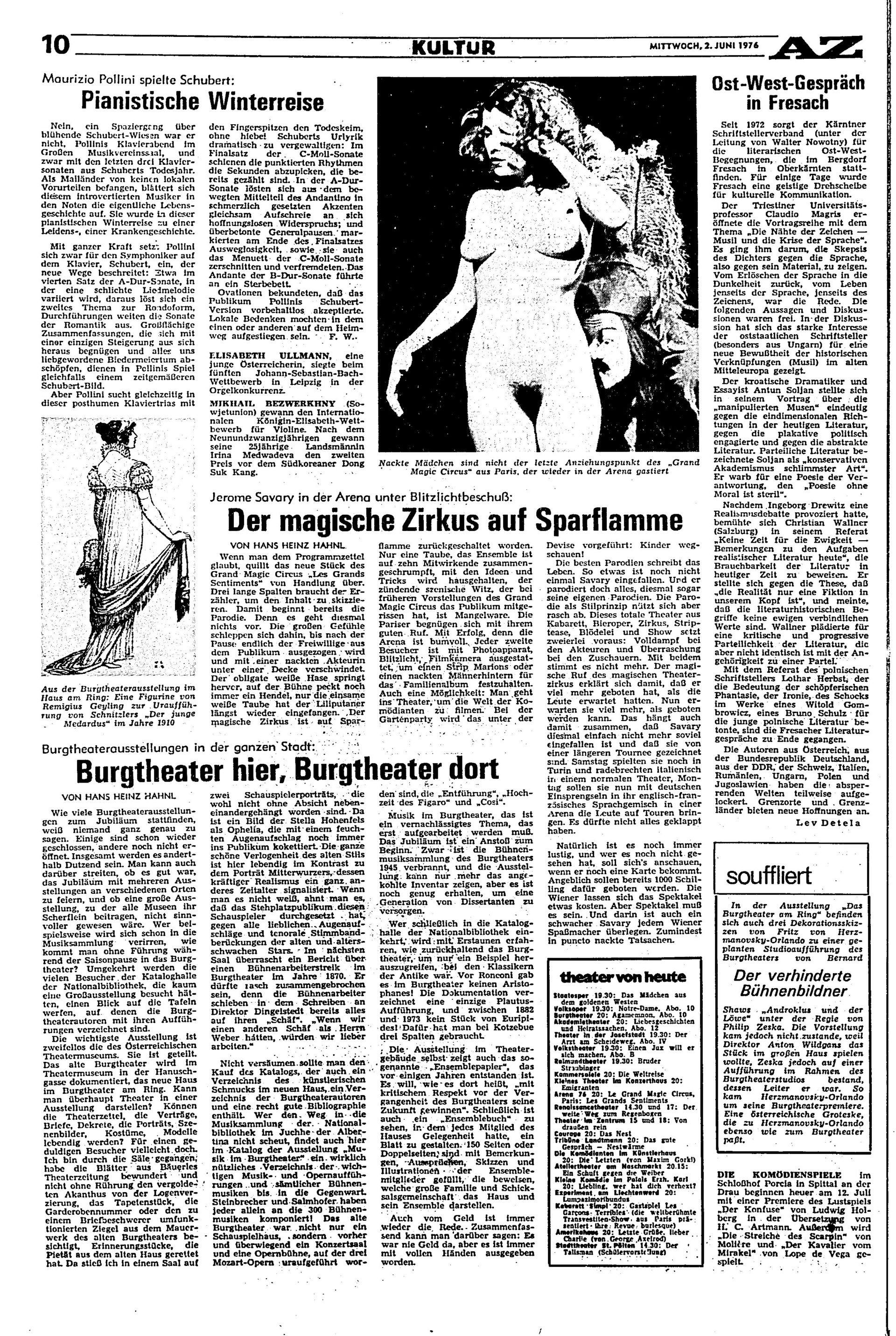 Ausgabe Mi. 02.06.1976, Seite 10