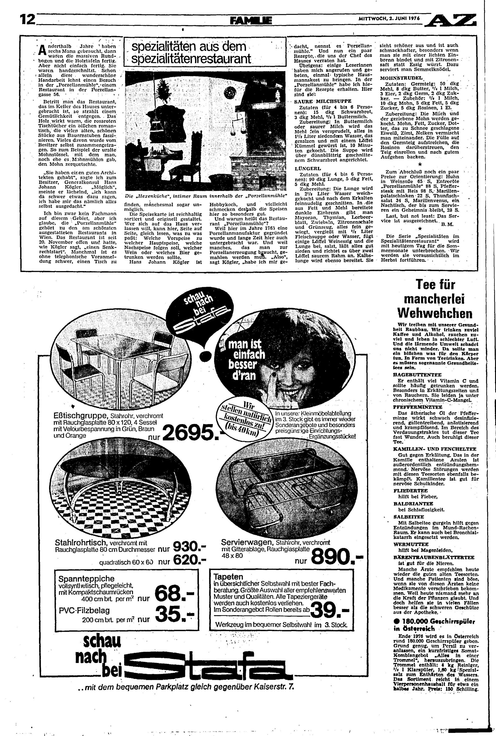 Ausgabe Mi. 02.06.1976, Seite 12