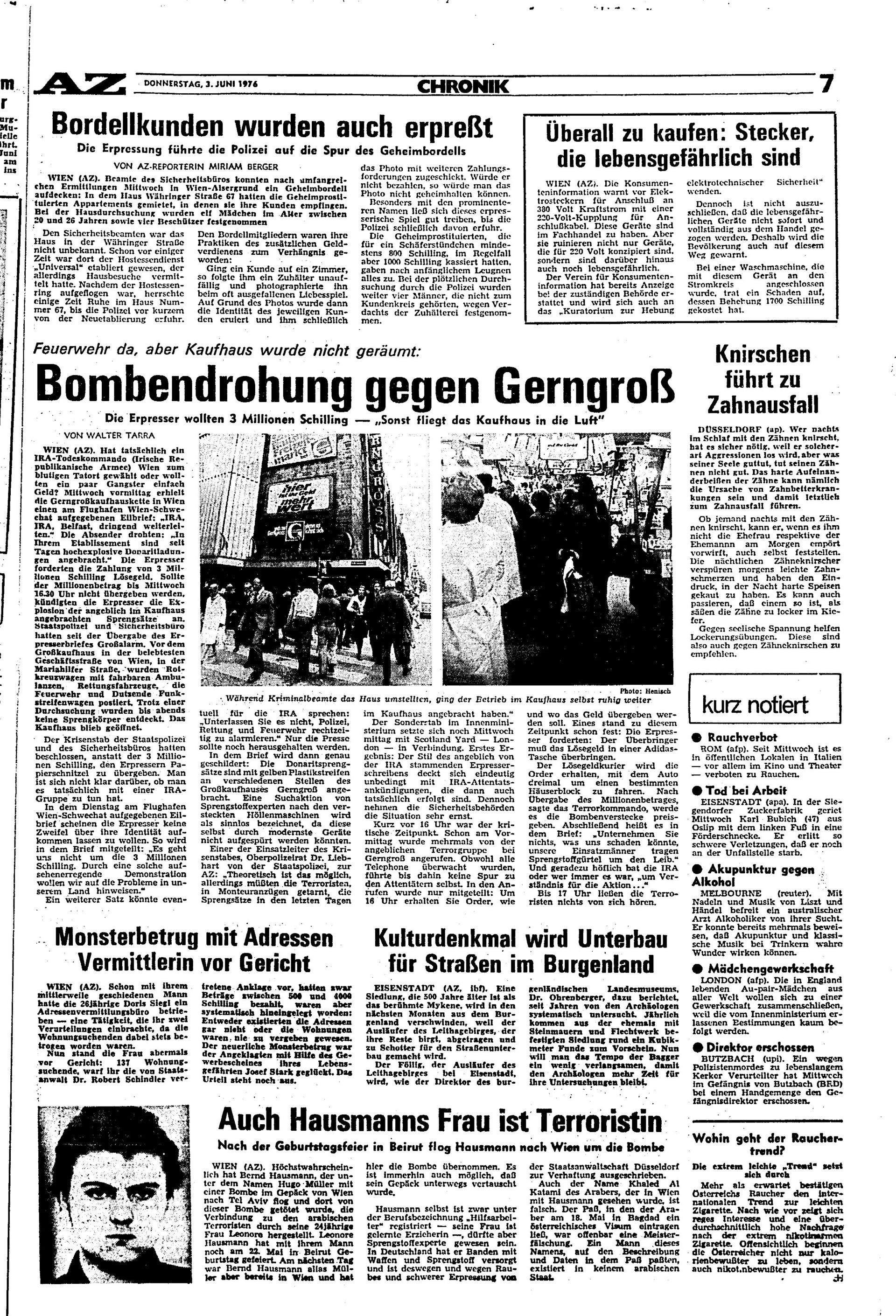 Ausgabe Do. 03.06.1976, Seite 7