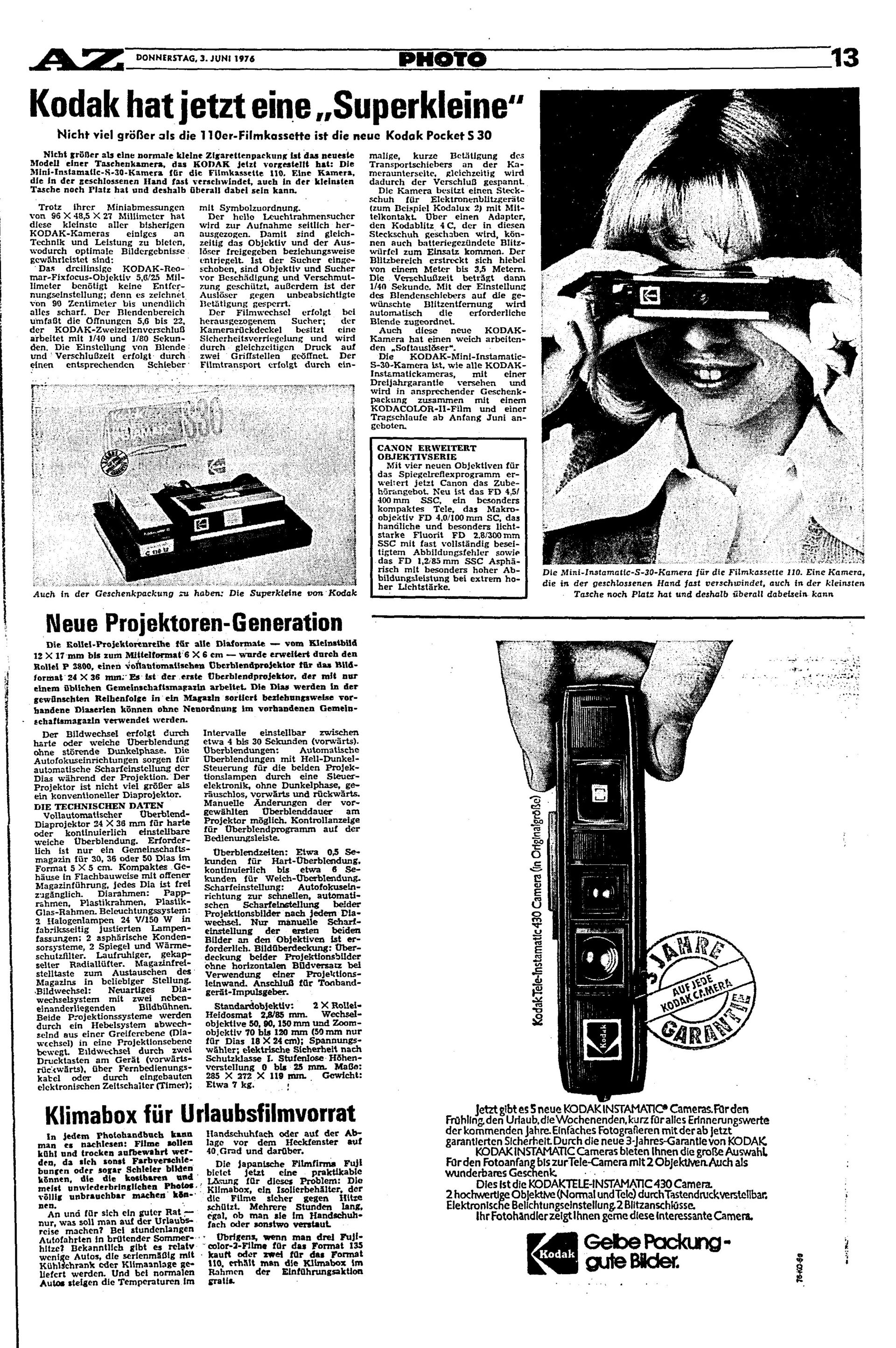 Ausgabe Do. 03.06.1976, Seite 13