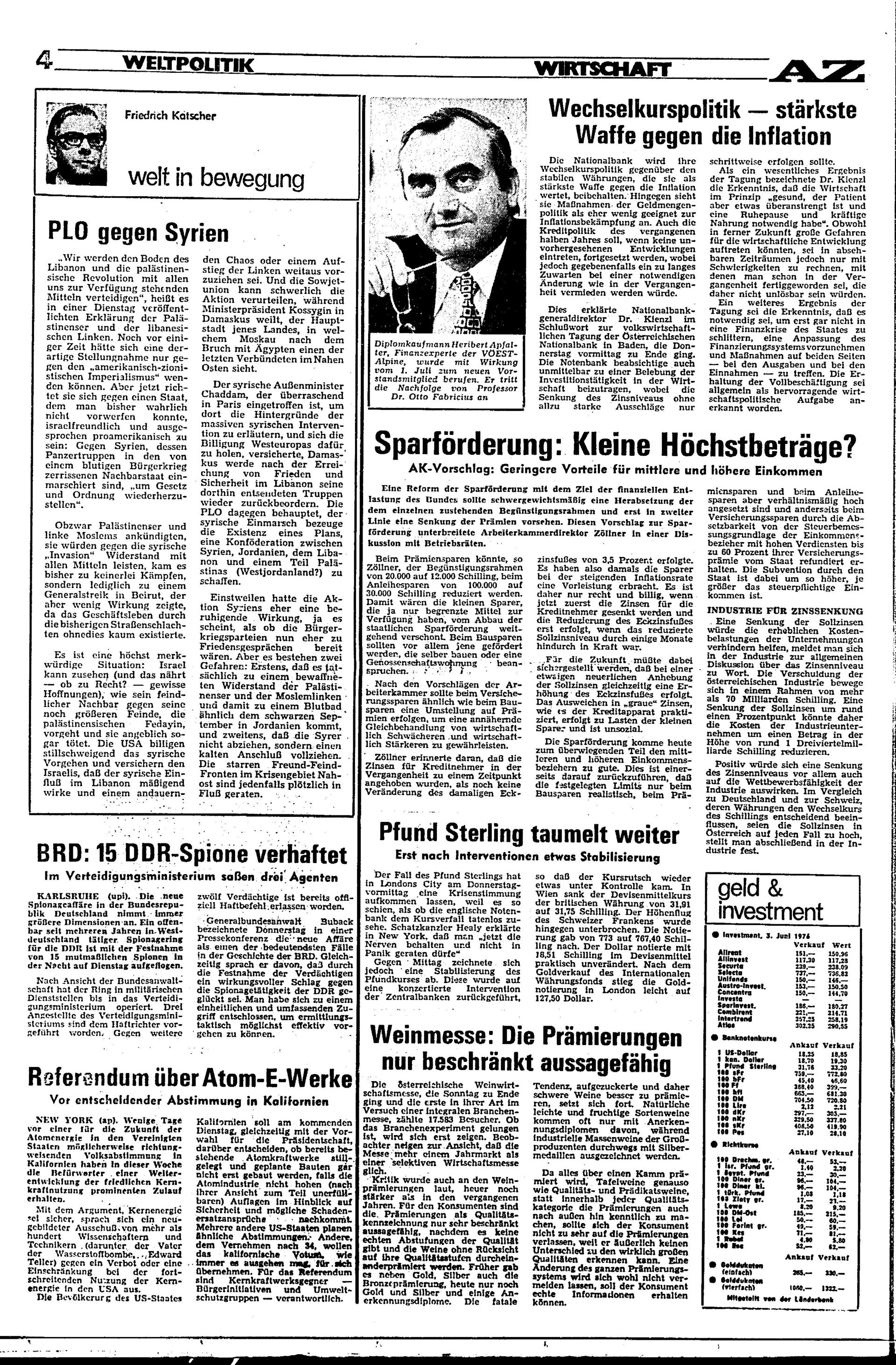 Ausgabe Fr. 04.06.1976, Seite 4