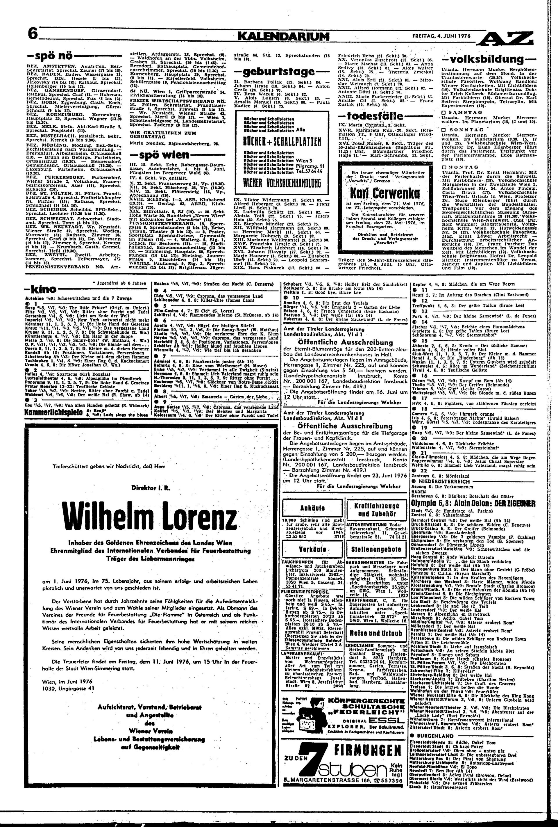 Ausgabe Fr. 04.06.1976, Seite 6