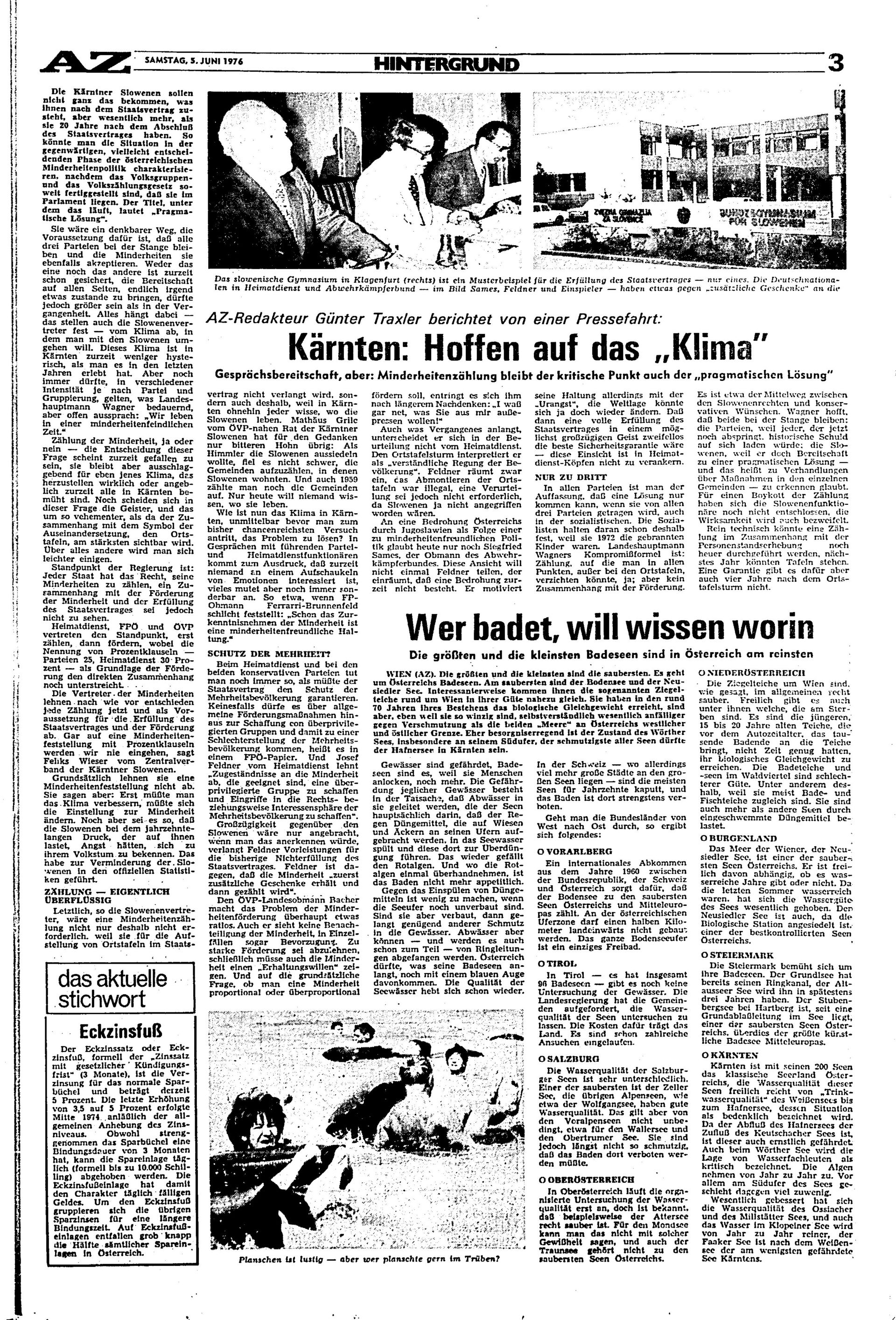 Ausgabe Sa. 05.06.1976, Seite 3