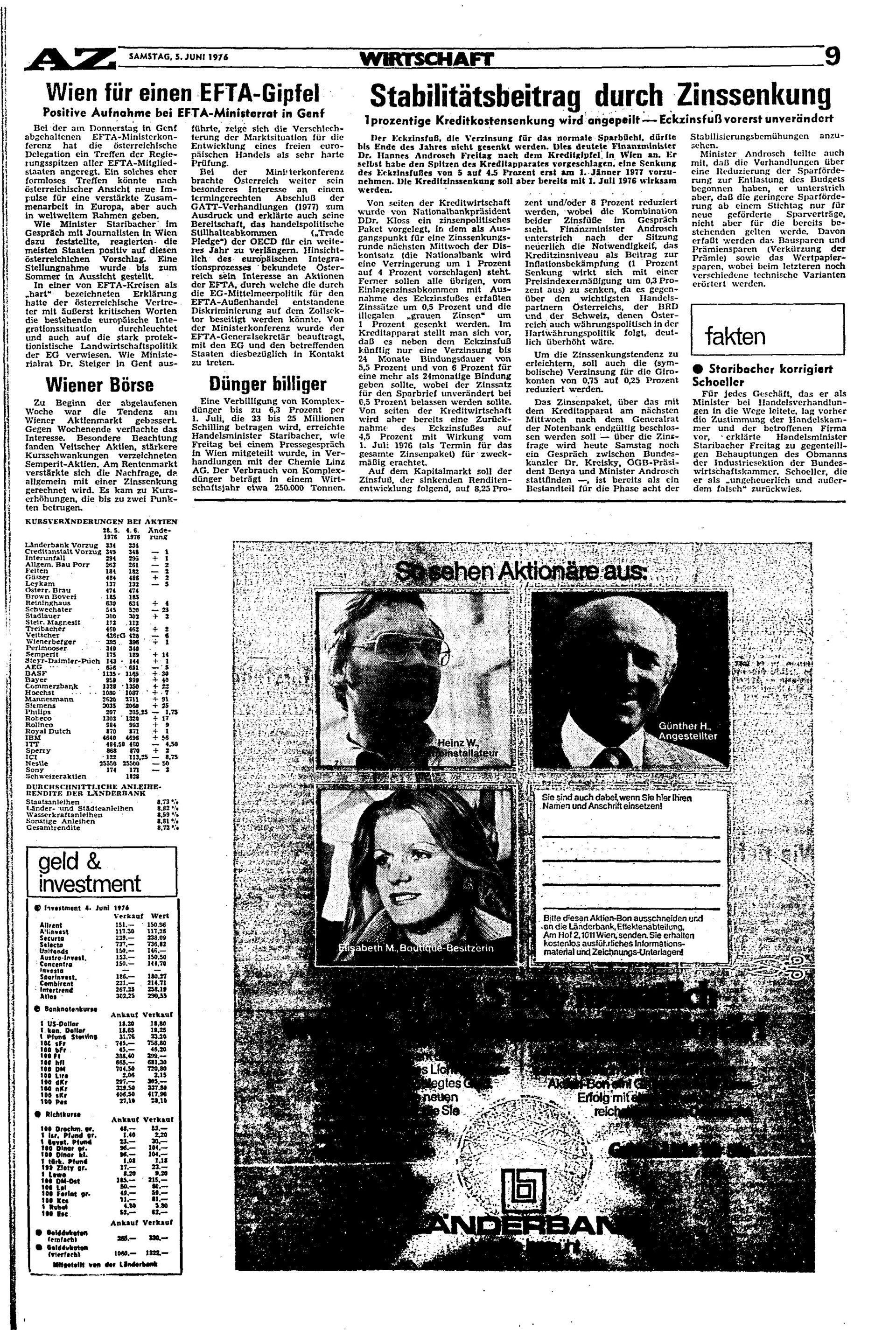 Ausgabe Sa. 05.06.1976, Seite 9