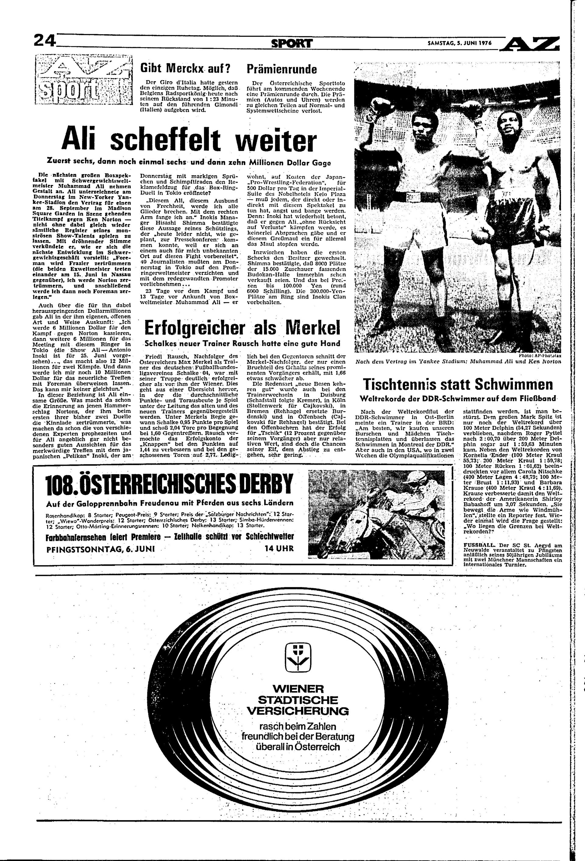 Ausgabe Sa. 05.06.1976, Seite 24