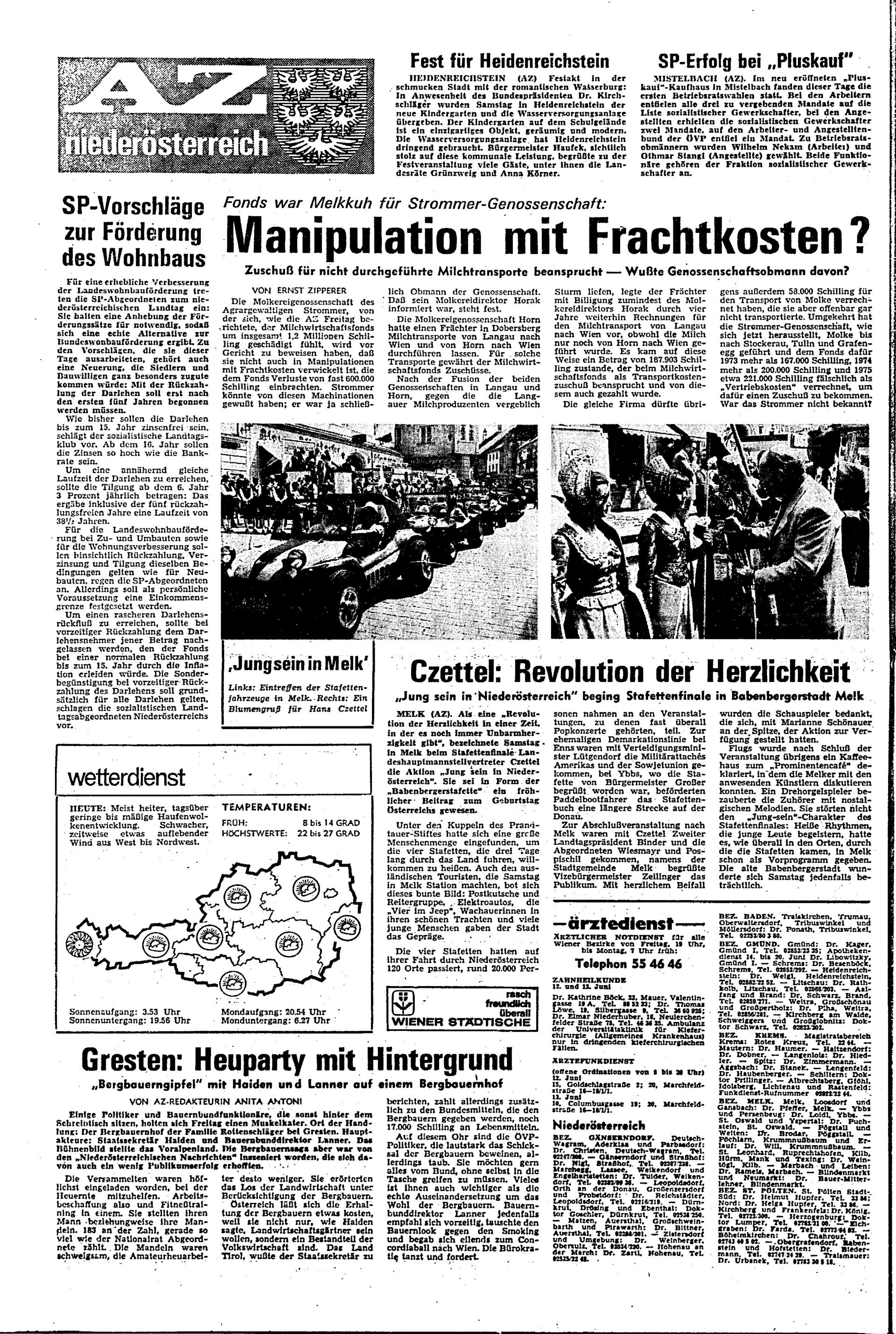 Ausgabe So. 13.06.1976, Seite 6