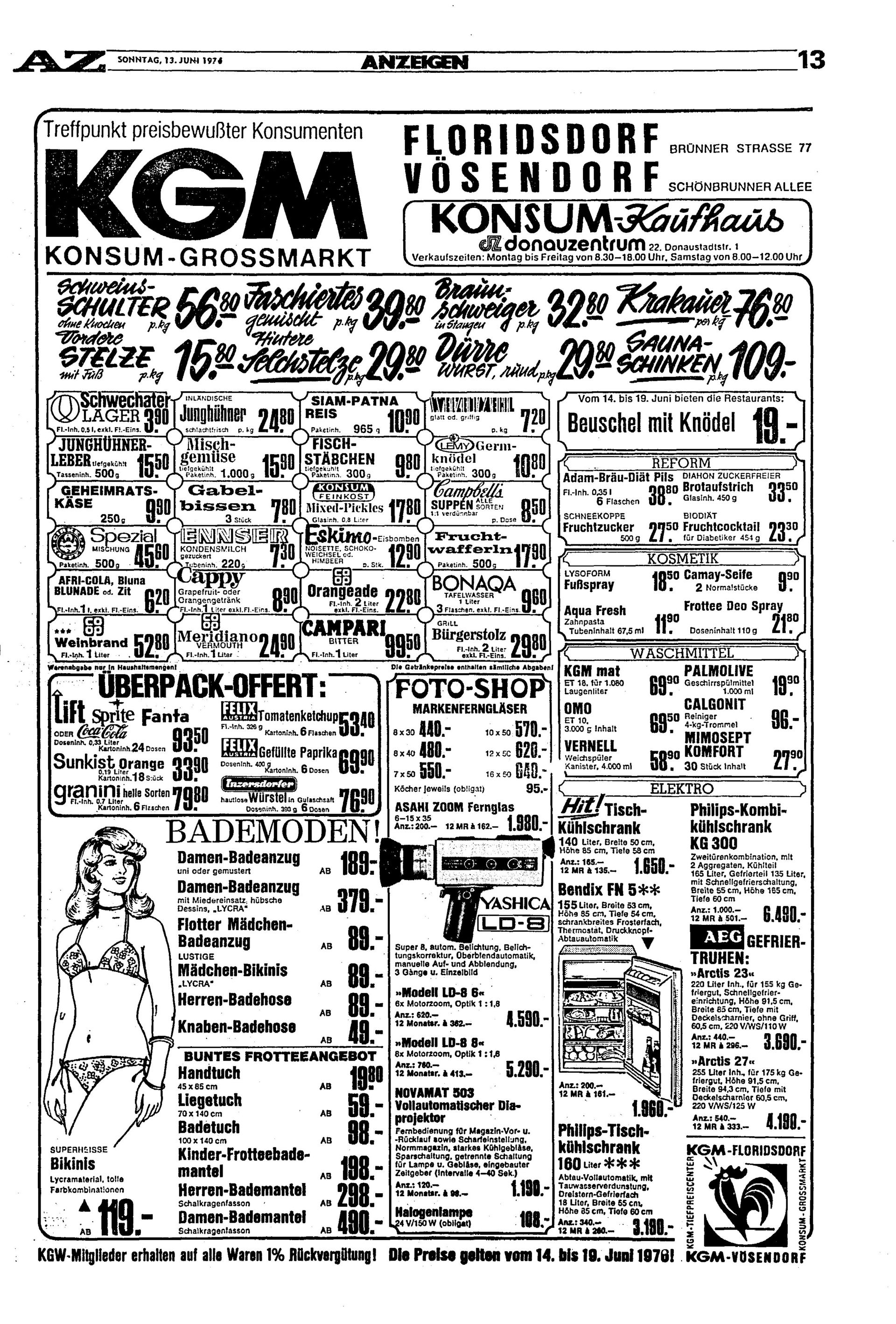 Ausgabe So. 13.06.1976, Seite 13